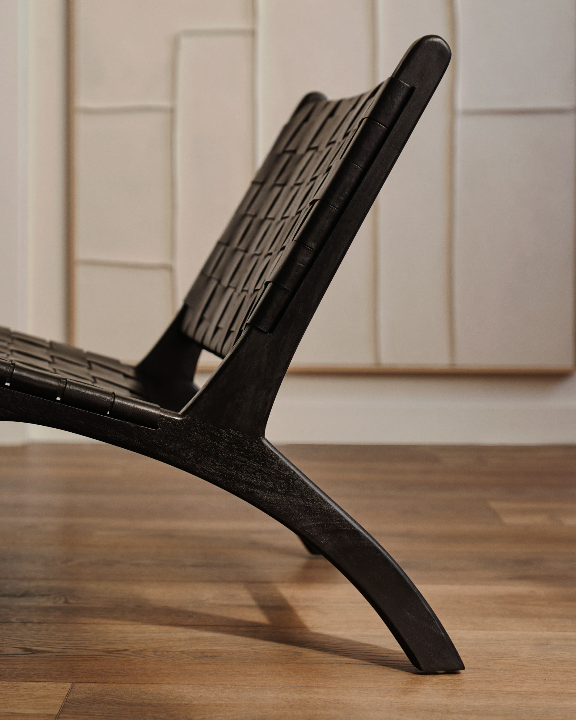 Kave Home Fauteuil 'Calixta', kleur Zwart