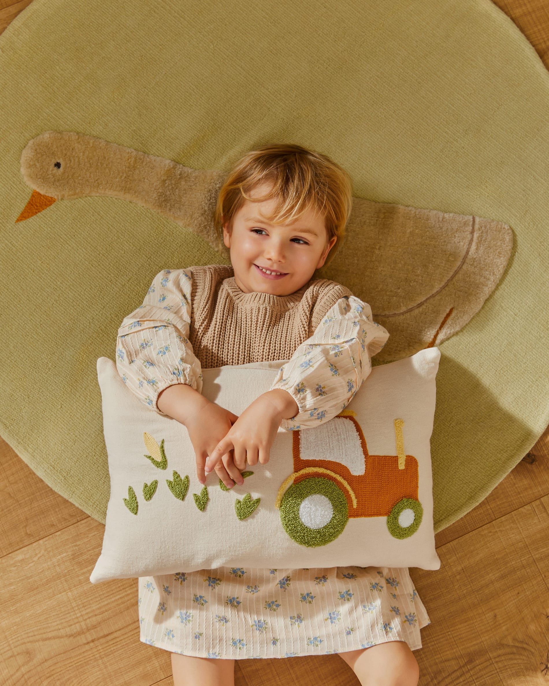 Kave Home Rond Vloerkleed 'Milu' 100cm