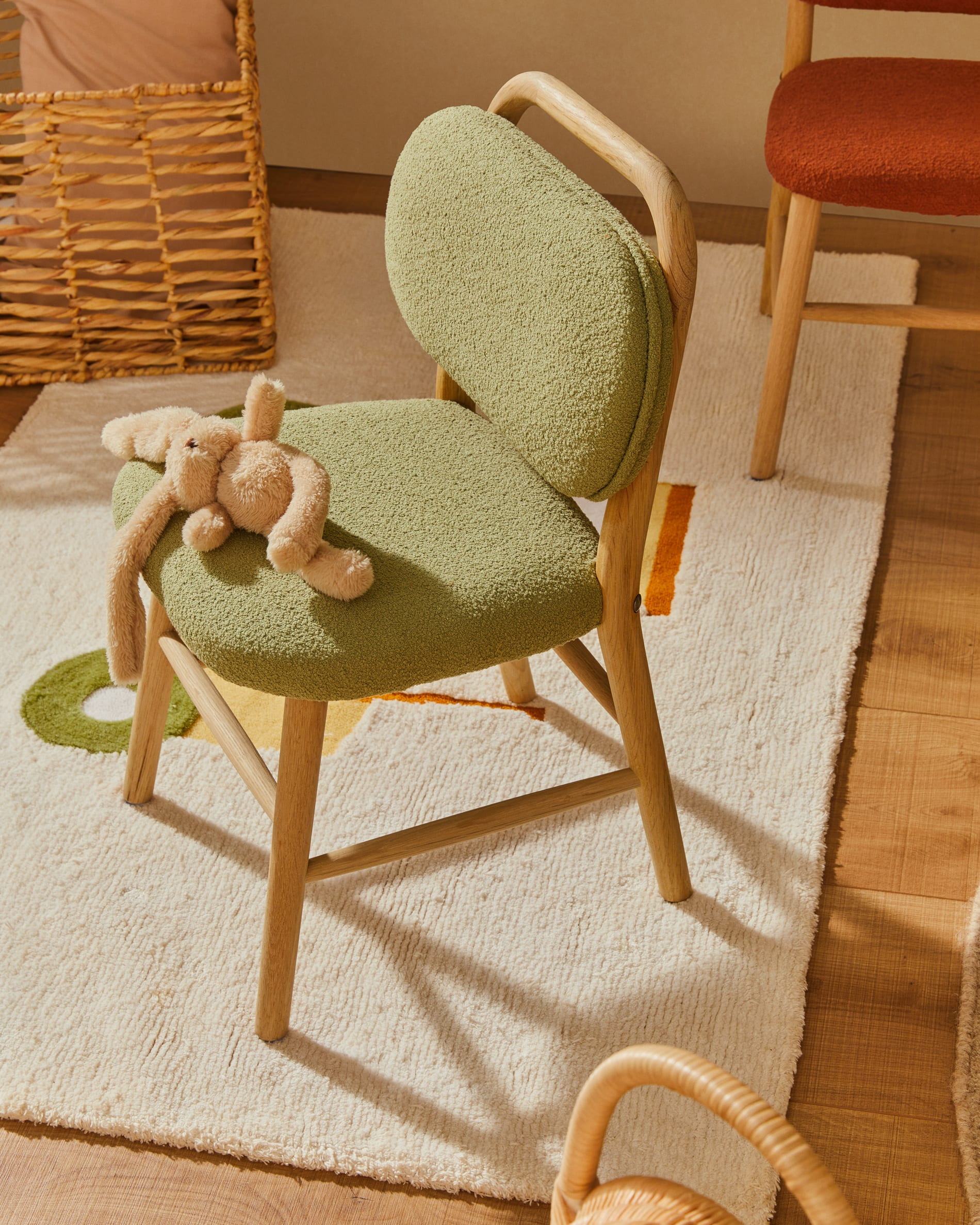 Kave Home Vloerkleed 'Pecky' 90 x 150cm