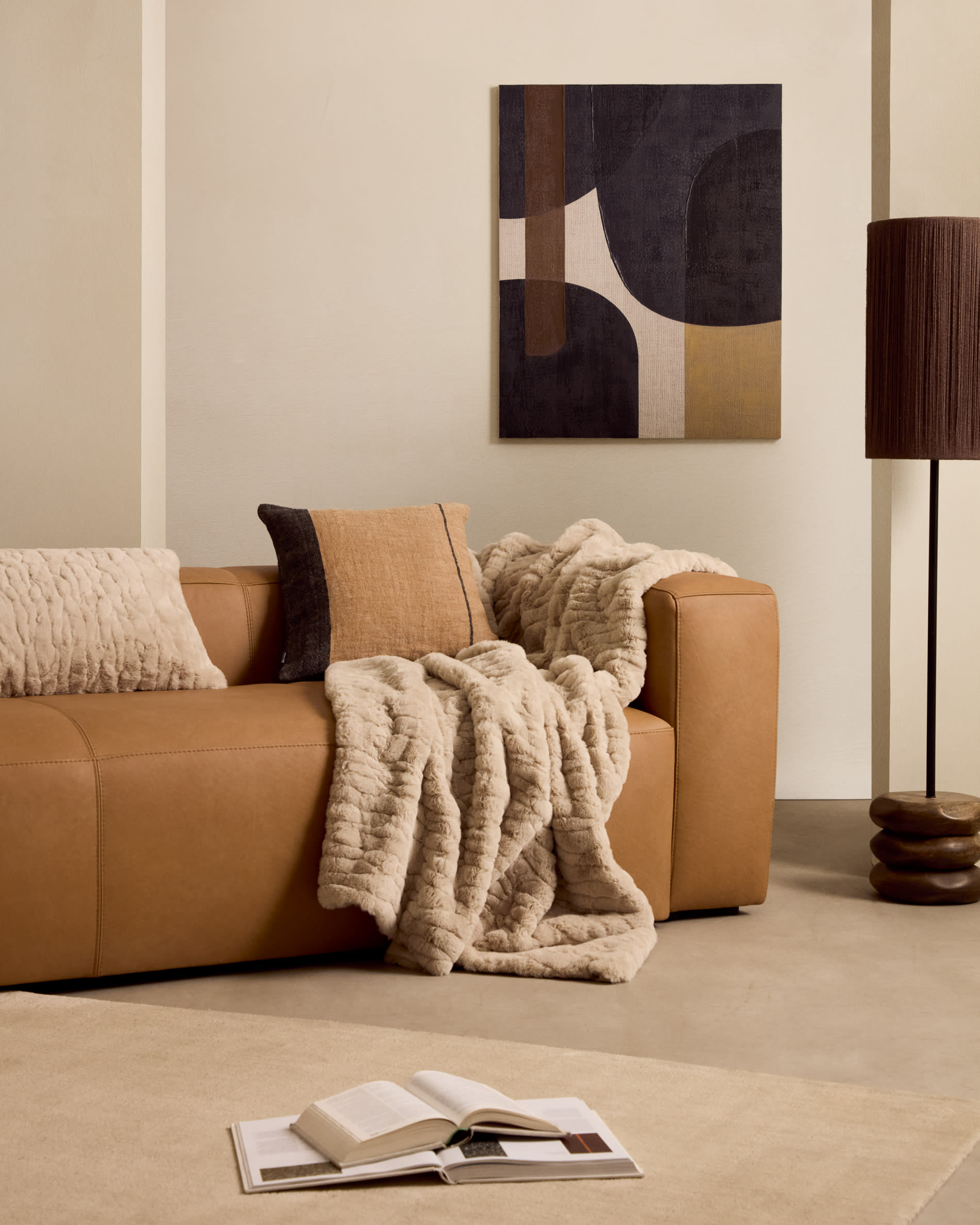 Kave Home Schilderij 'Tonol' 100 x 80cm