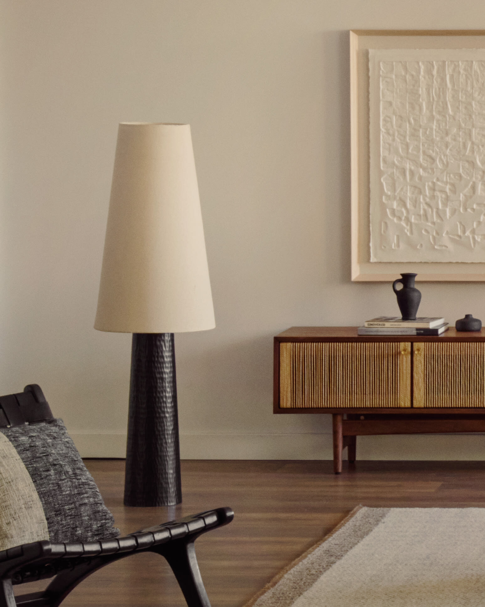 Kave Home Vloerlamp 'Senni' 130cm