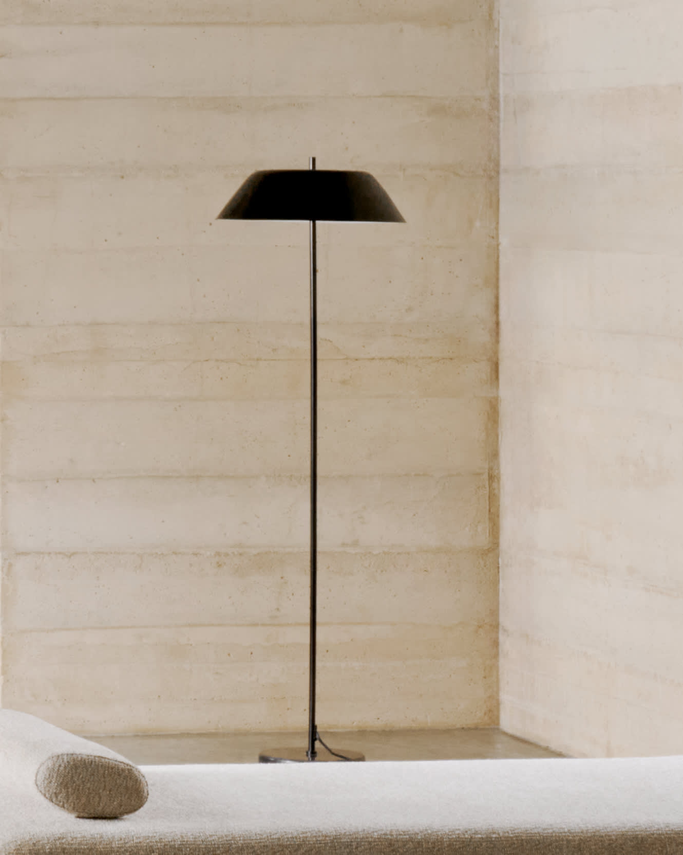Kave Home Vloerlamp 'Sayra' Marmer en metaal, 153cm