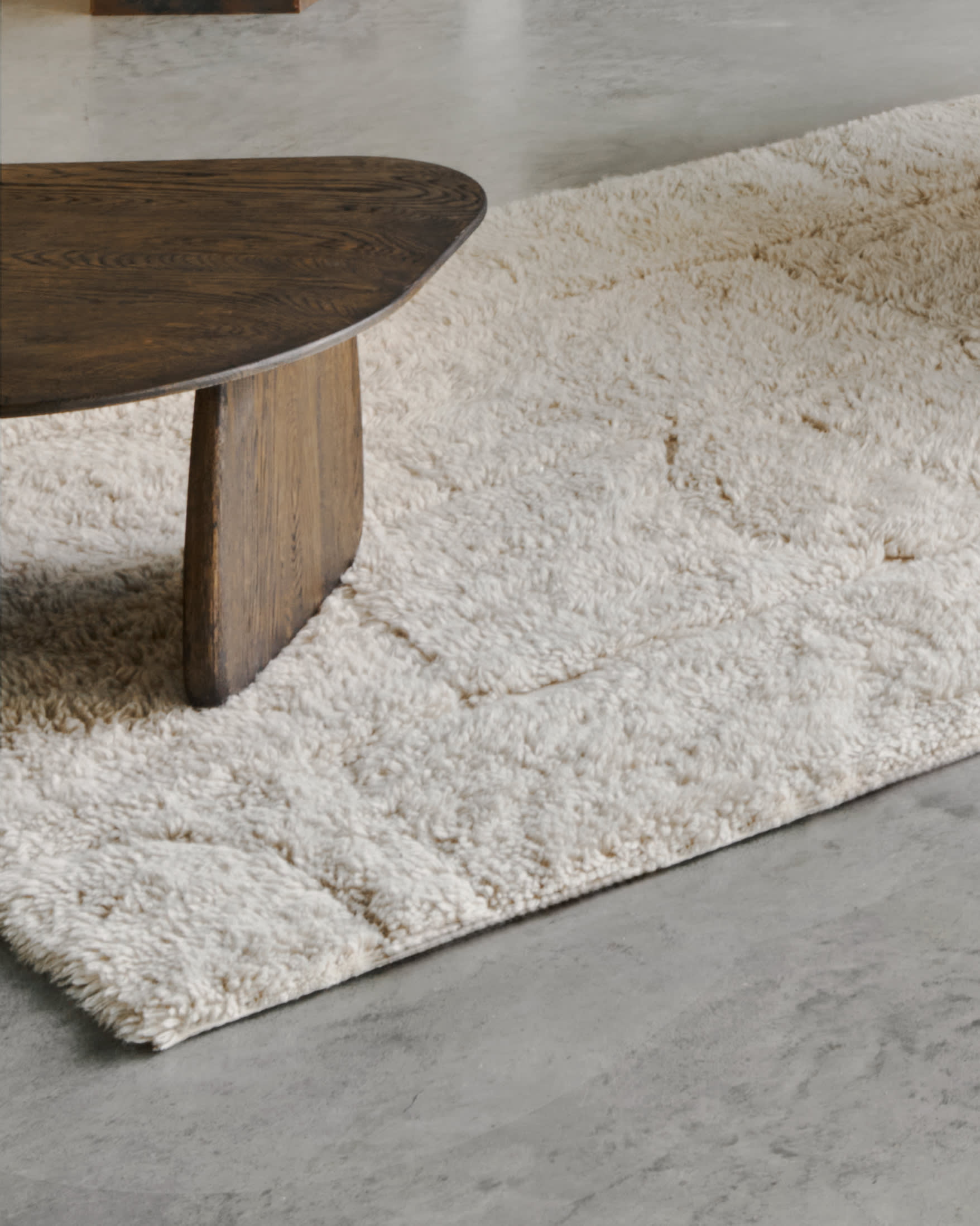 Kave Home Vloerkleed 'Nak' Wol, 200 x 300cm