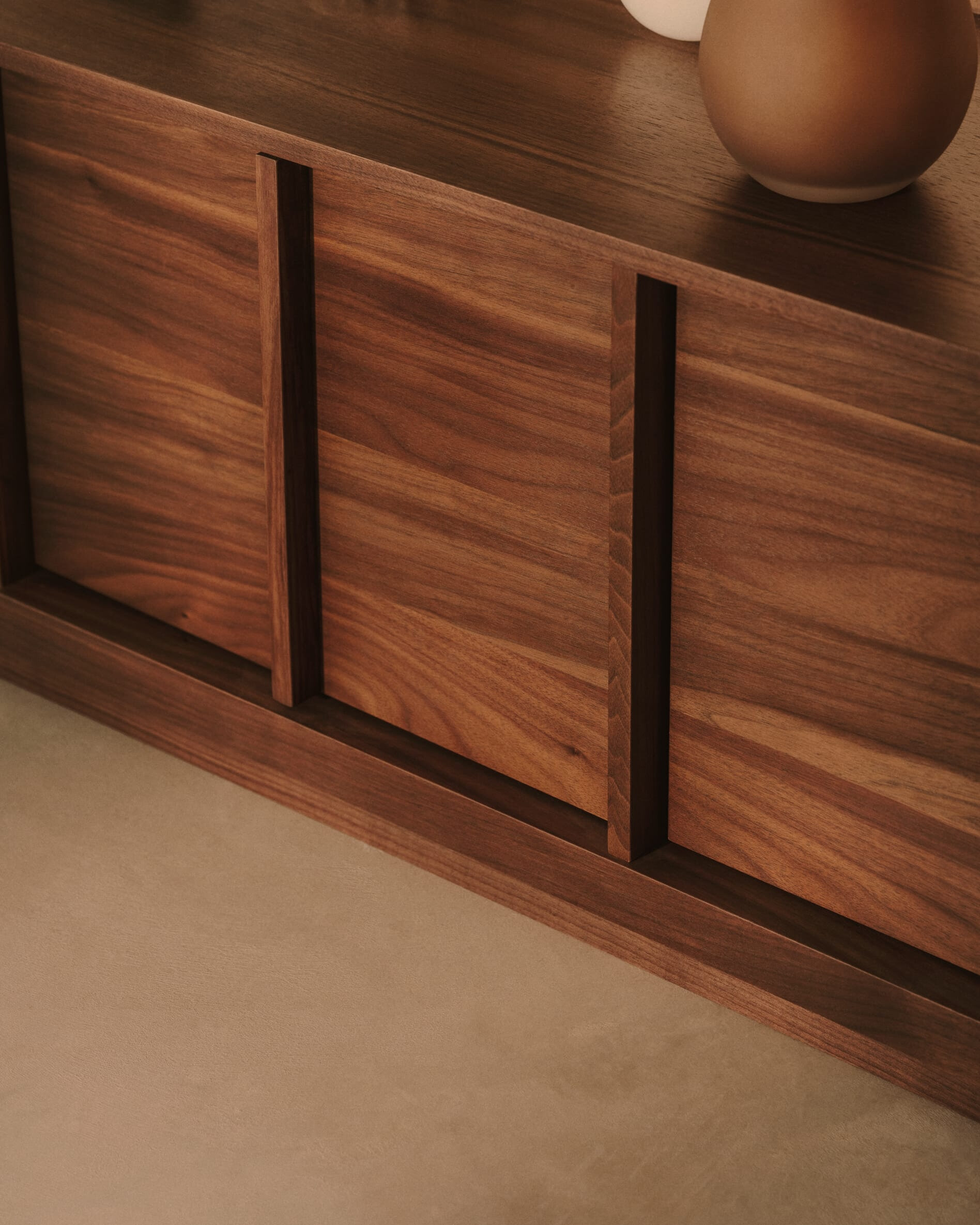 Kave Home TV-meubel 'Onix' Notenfineer, 200cm