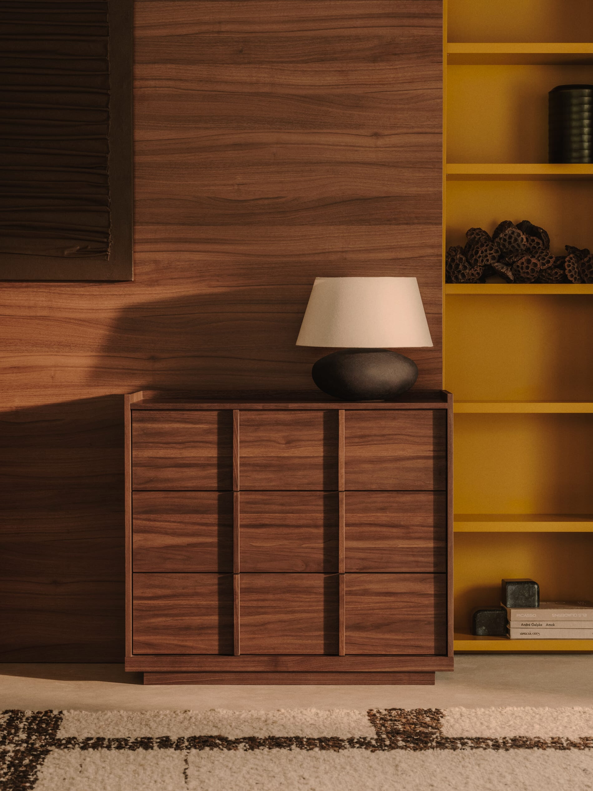 Kave Home Tafellamp 'Nessi' 35cm, Terracotta look