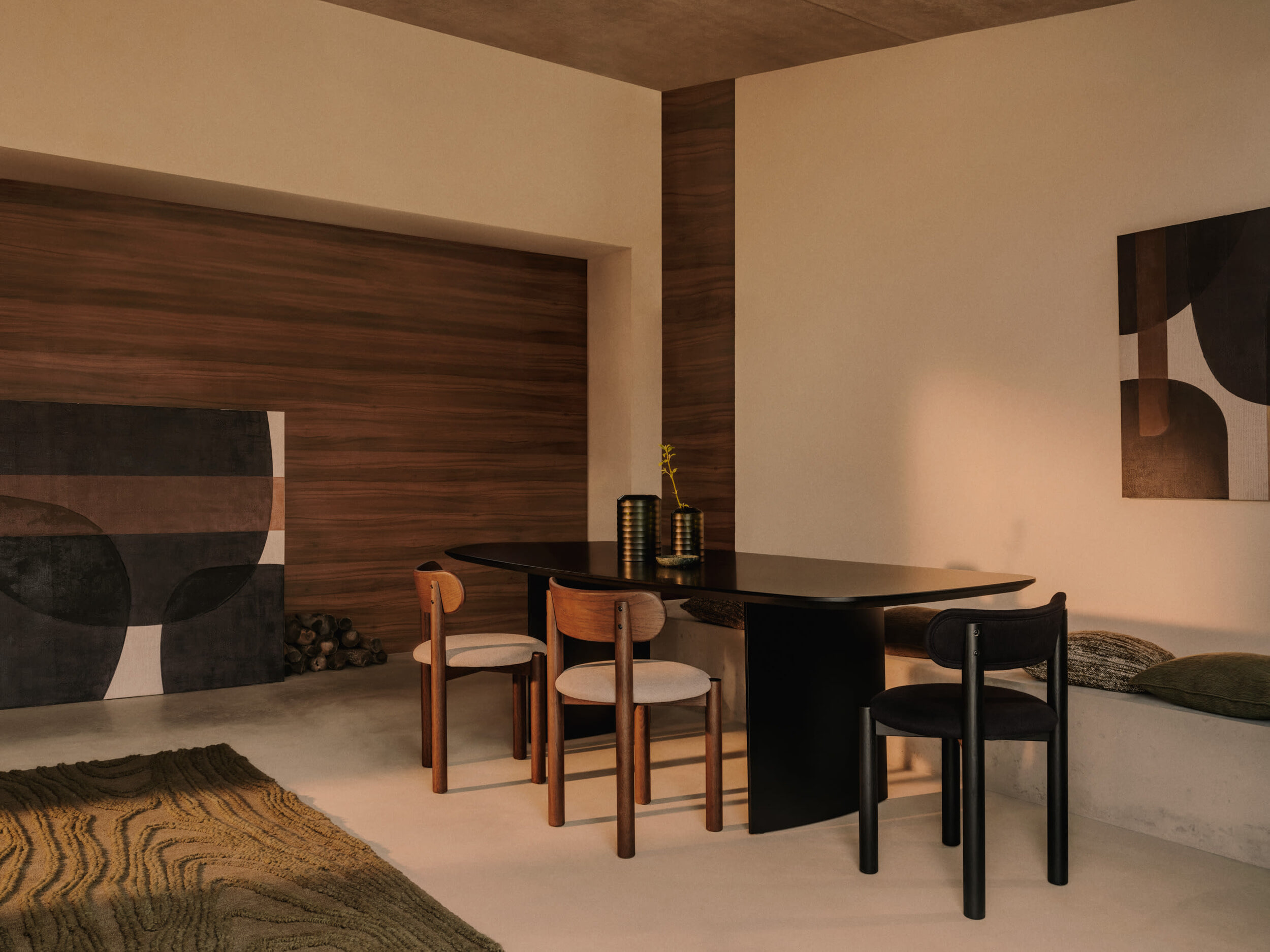 Kave Home Schilderij 'Tonol' 100 x 80cm