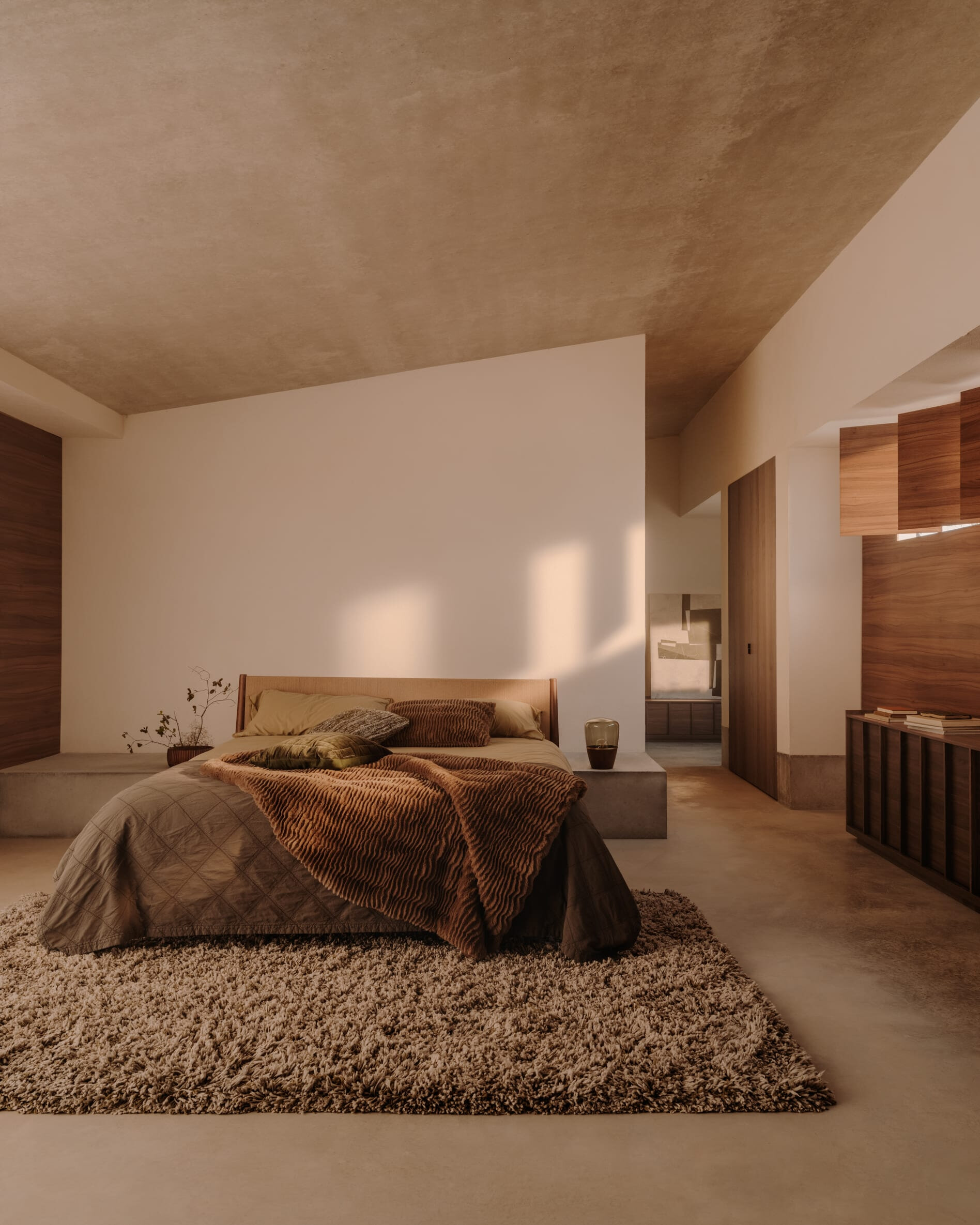 Kave Home TV-meubel 'Onix' Notenfineer, 200cm