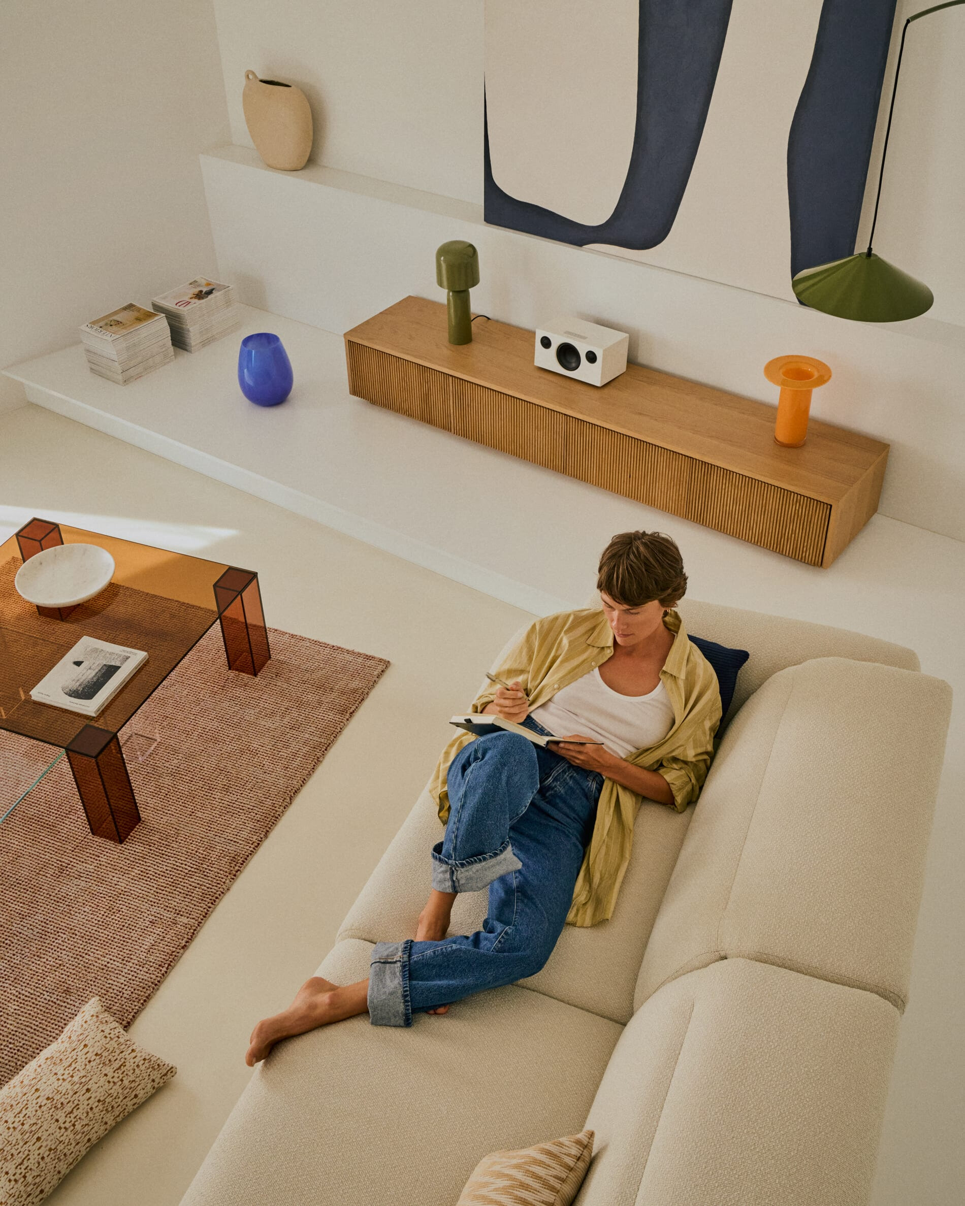 Kave Home TV-meubel 'Helvine' Eiken, 200cm