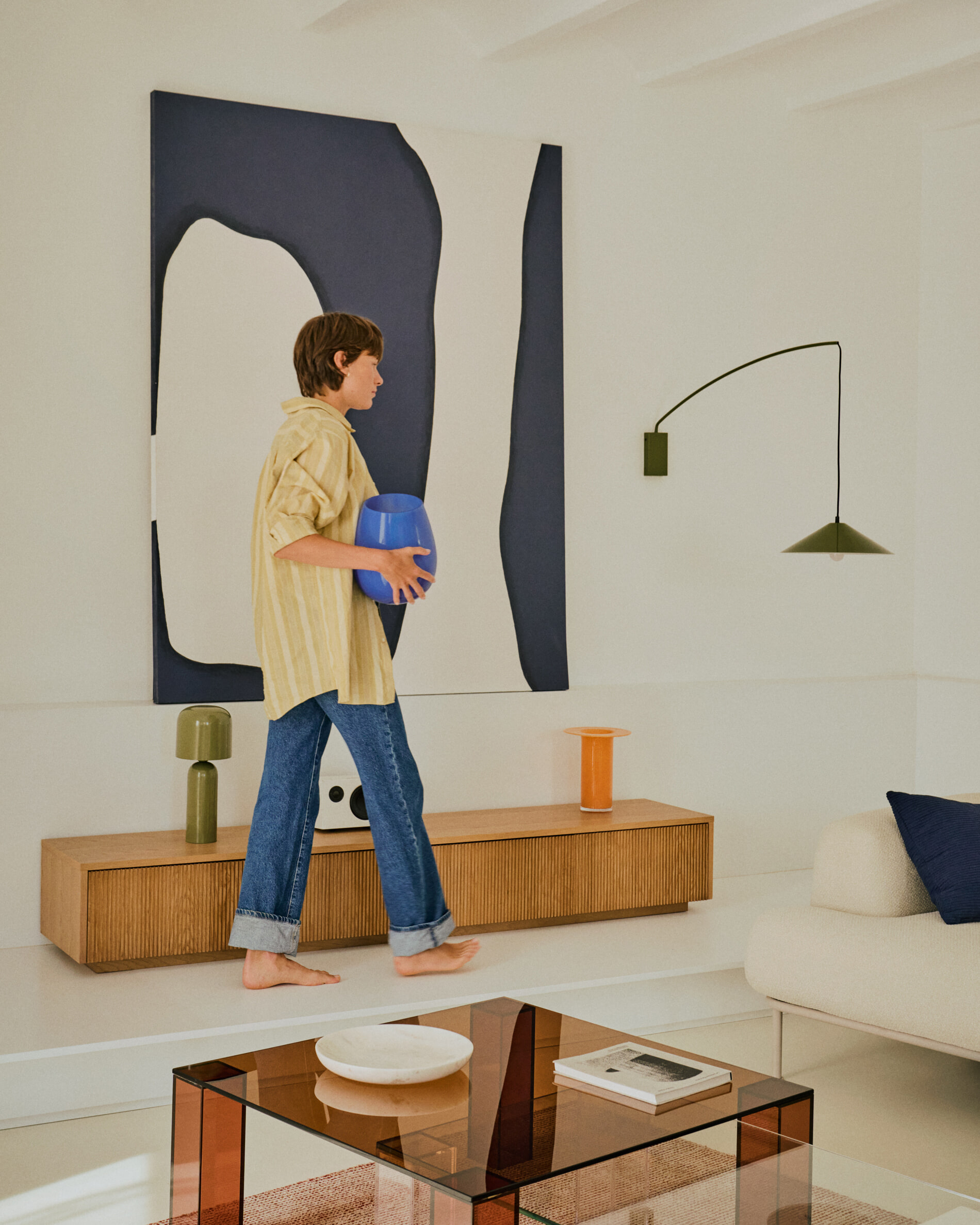 Kave Home TV-meubel 'Helvine' Eiken, 200cm