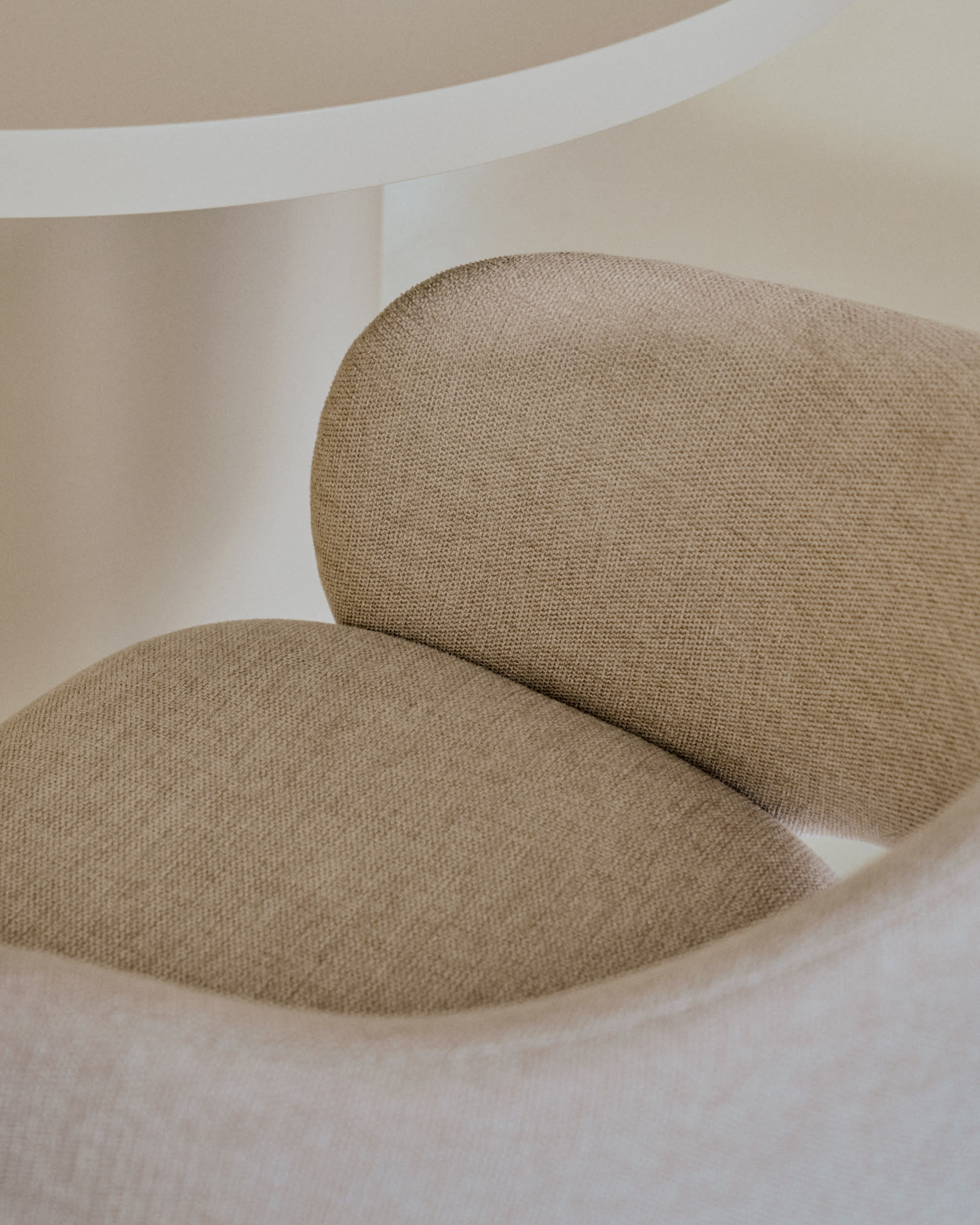 Kave Home Eetkamerstoel 'Maina' kleur Beige