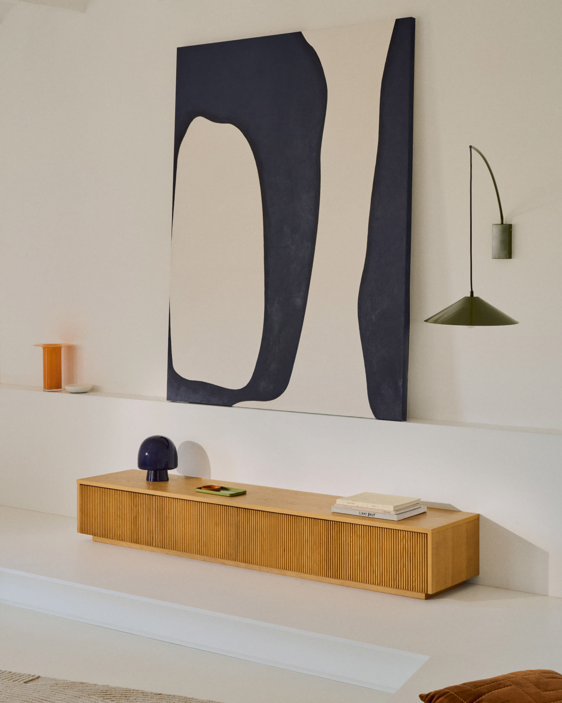 Kave Home TV-meubel 'Helvine' Eiken, 200cm