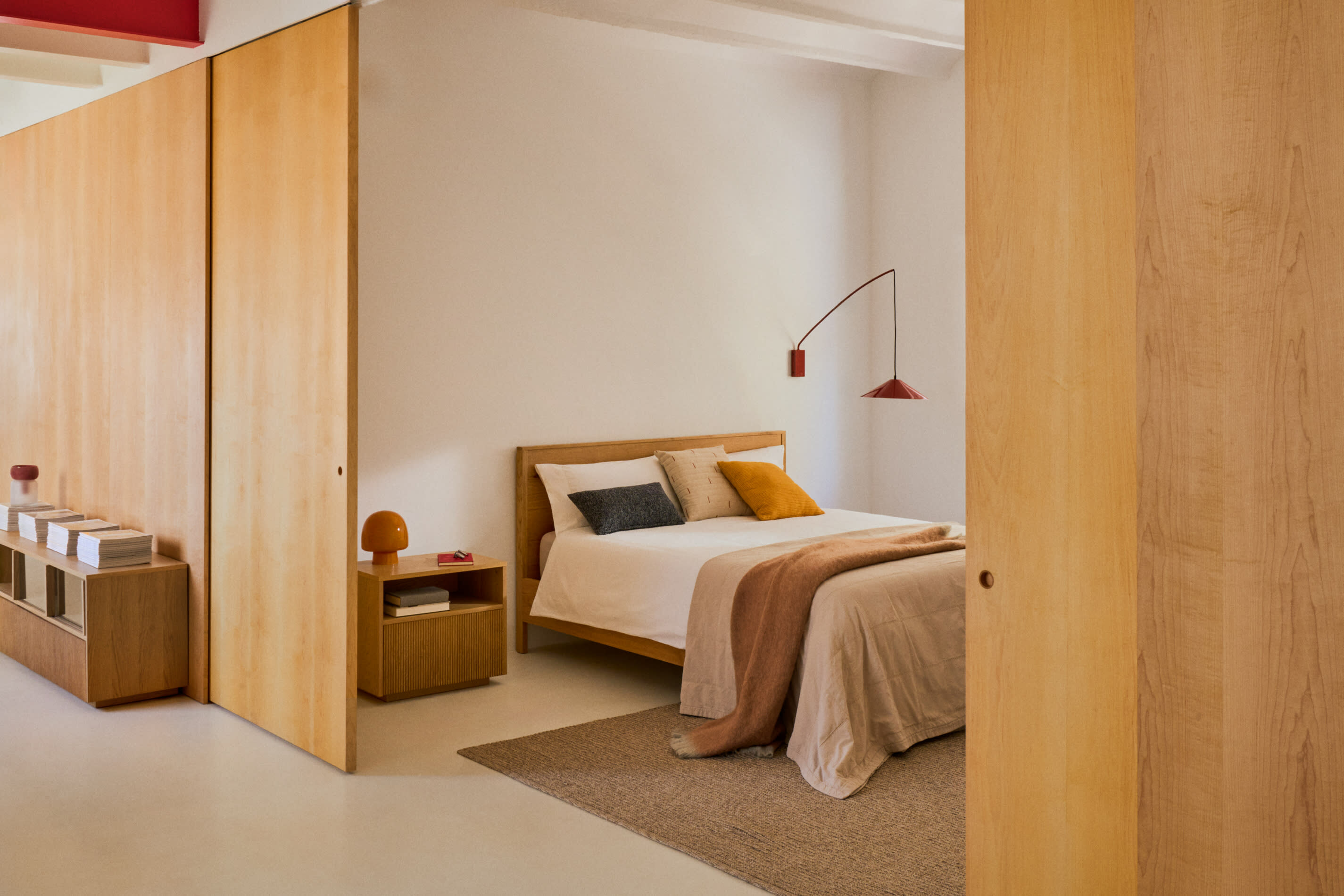 Kave Home Bed 'Alguema' Eiken, 160 x 200cm