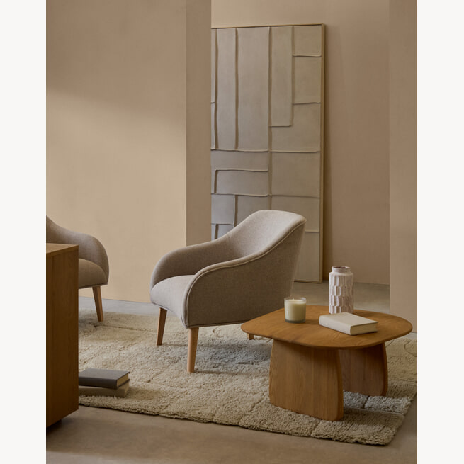 Hoogpolig tapijt voor de woonkamer met een effen design Hoogpolig tapijt voor de woonkamer met een effen design