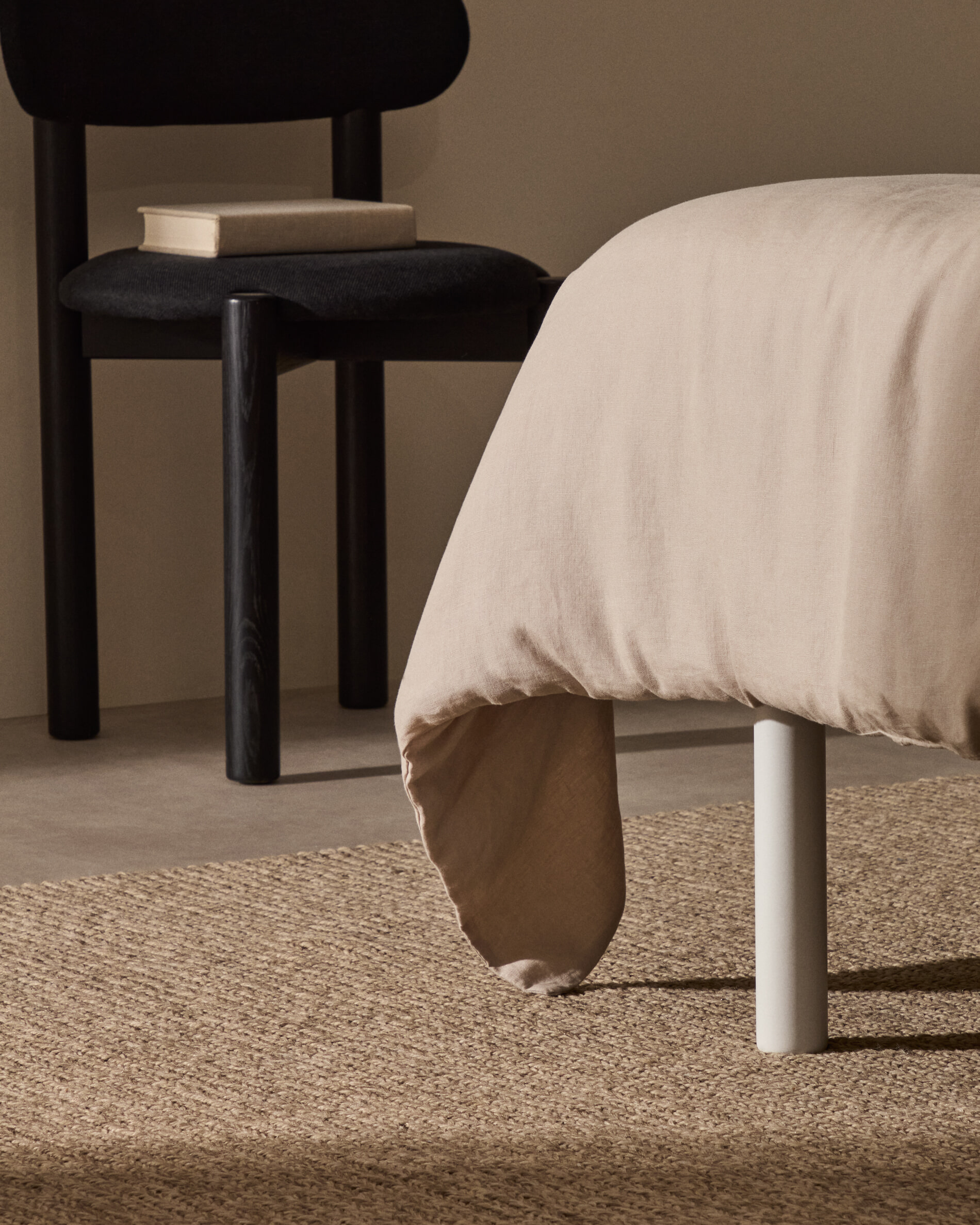 Kave Home Poot 'Ise' t.b.v. Lattenbodem Talo, kleur Wit