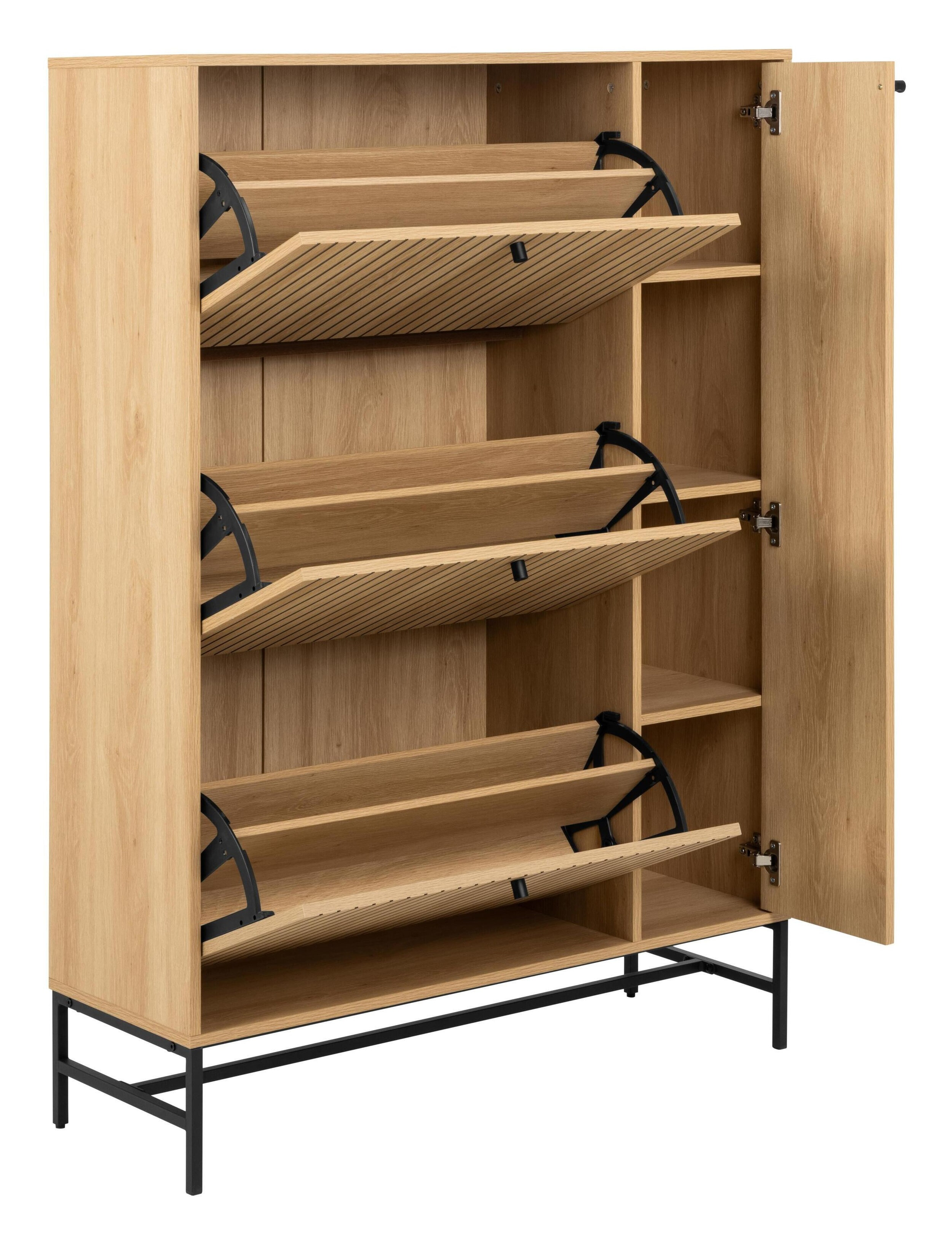 Bendt Schoenenkast 'Davon' Eikenlook, 140 x 99cm