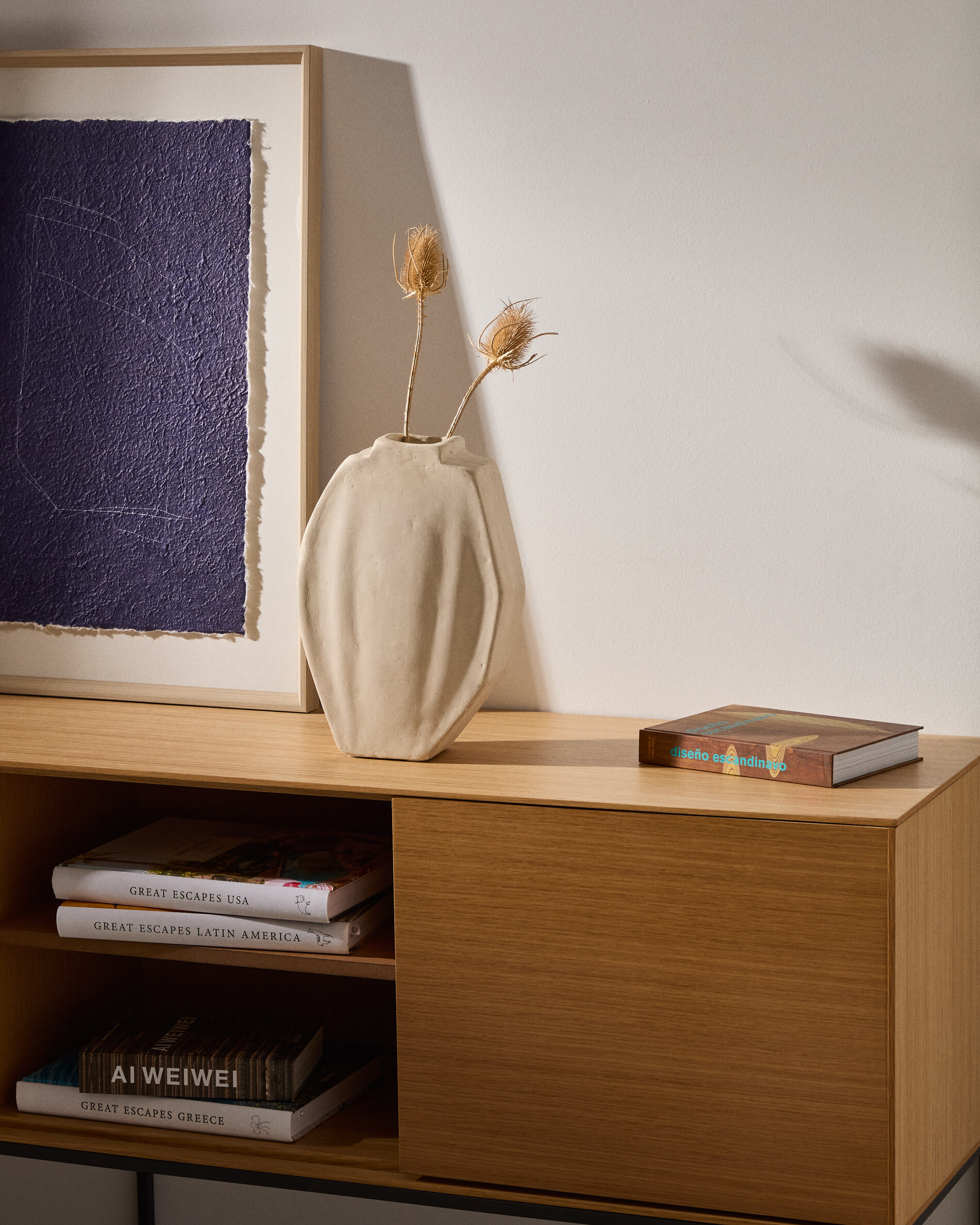 Kave Home Dressoir 'Vedrana' Eiken, 195cm