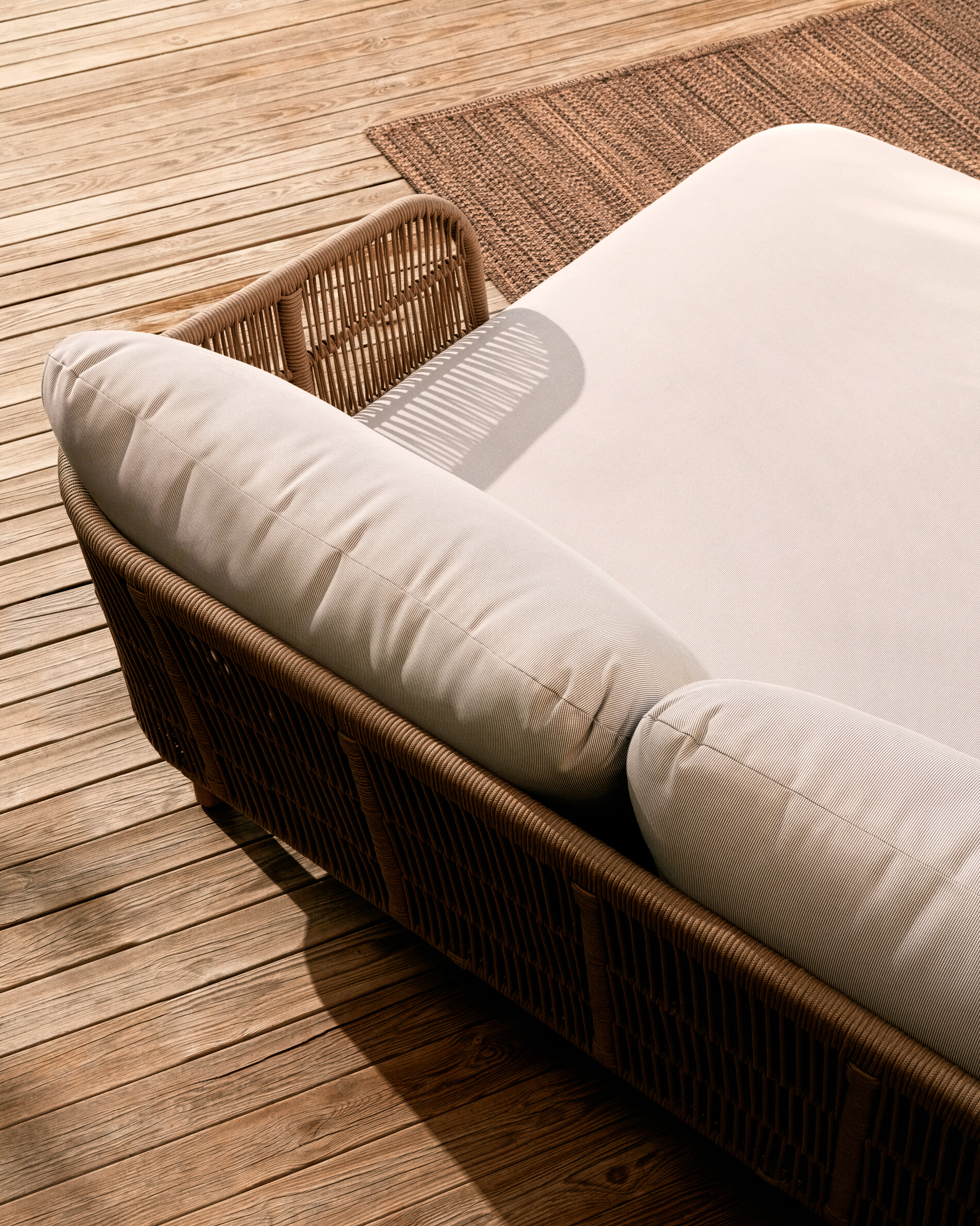 Kave Home Ligbed 'Catalina' 2-persoons, kleur Beige