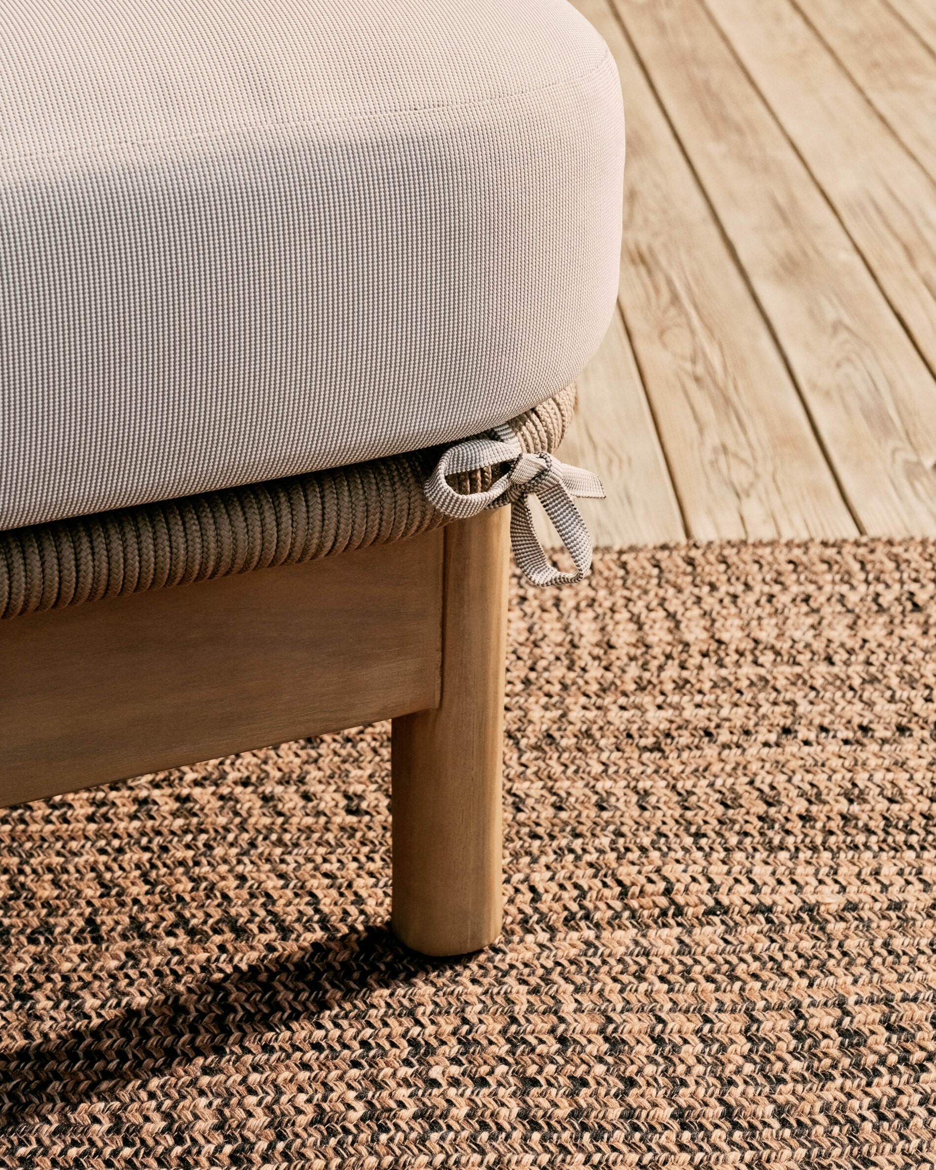 Kave Home Ligbed 'Catalina' 2-persoons, kleur Beige