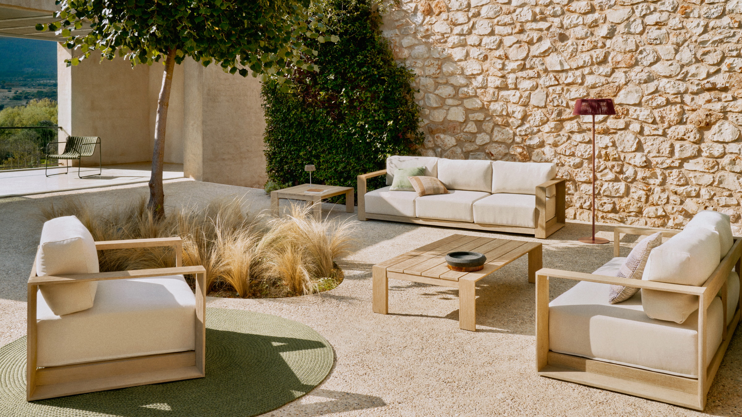 Kave Home Salontafel 'Ambra' Acaciahout, 140 x 82cm