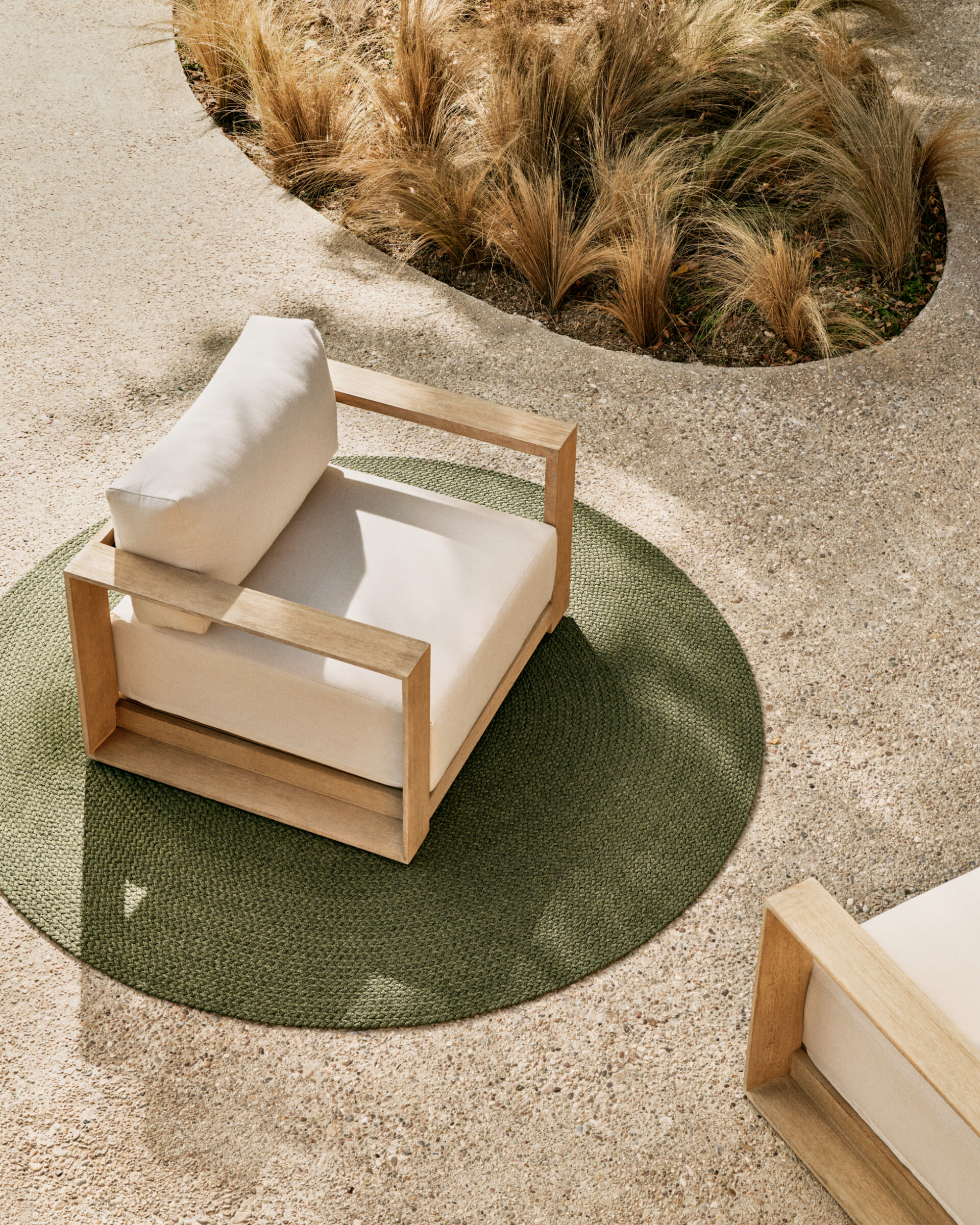 Kave Home Fauteuil 'Ambra' Acaciahout