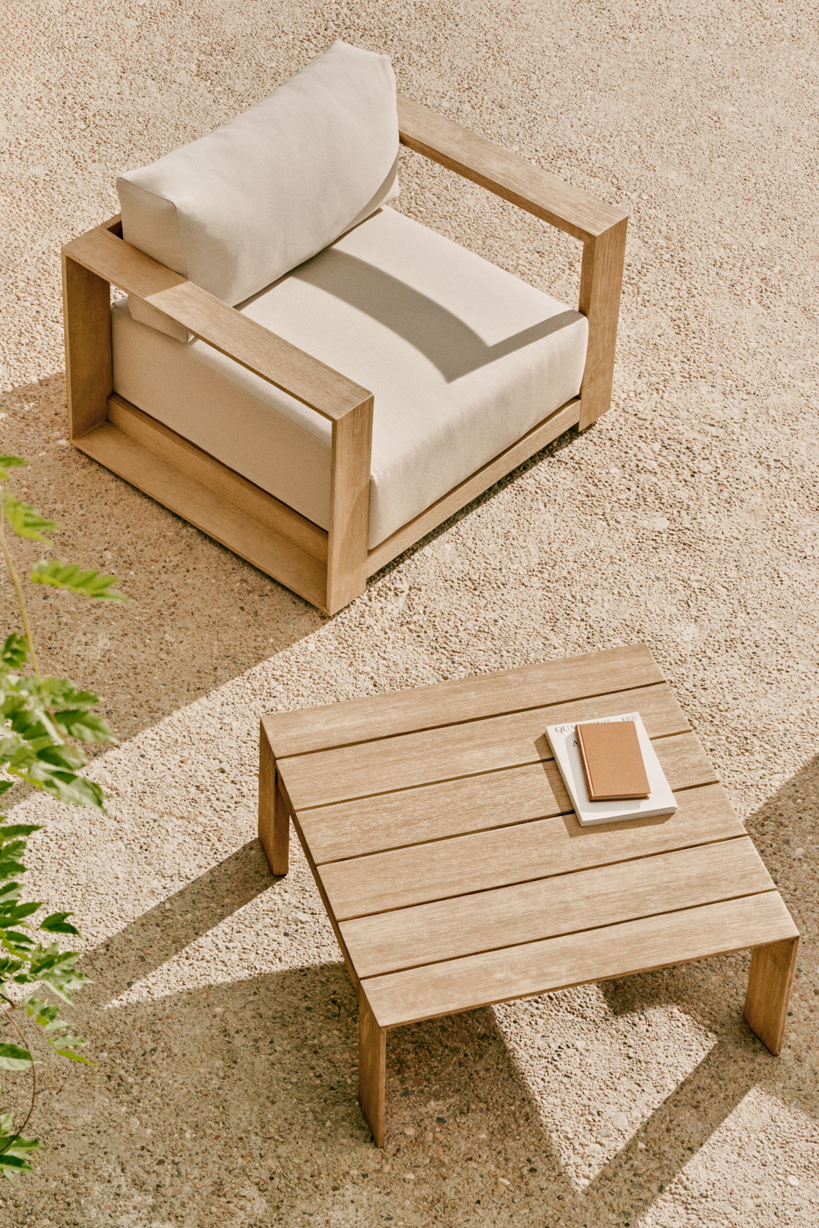Kave Home Salontafel 'Ambra' Acaciahout, 82 x 82cm