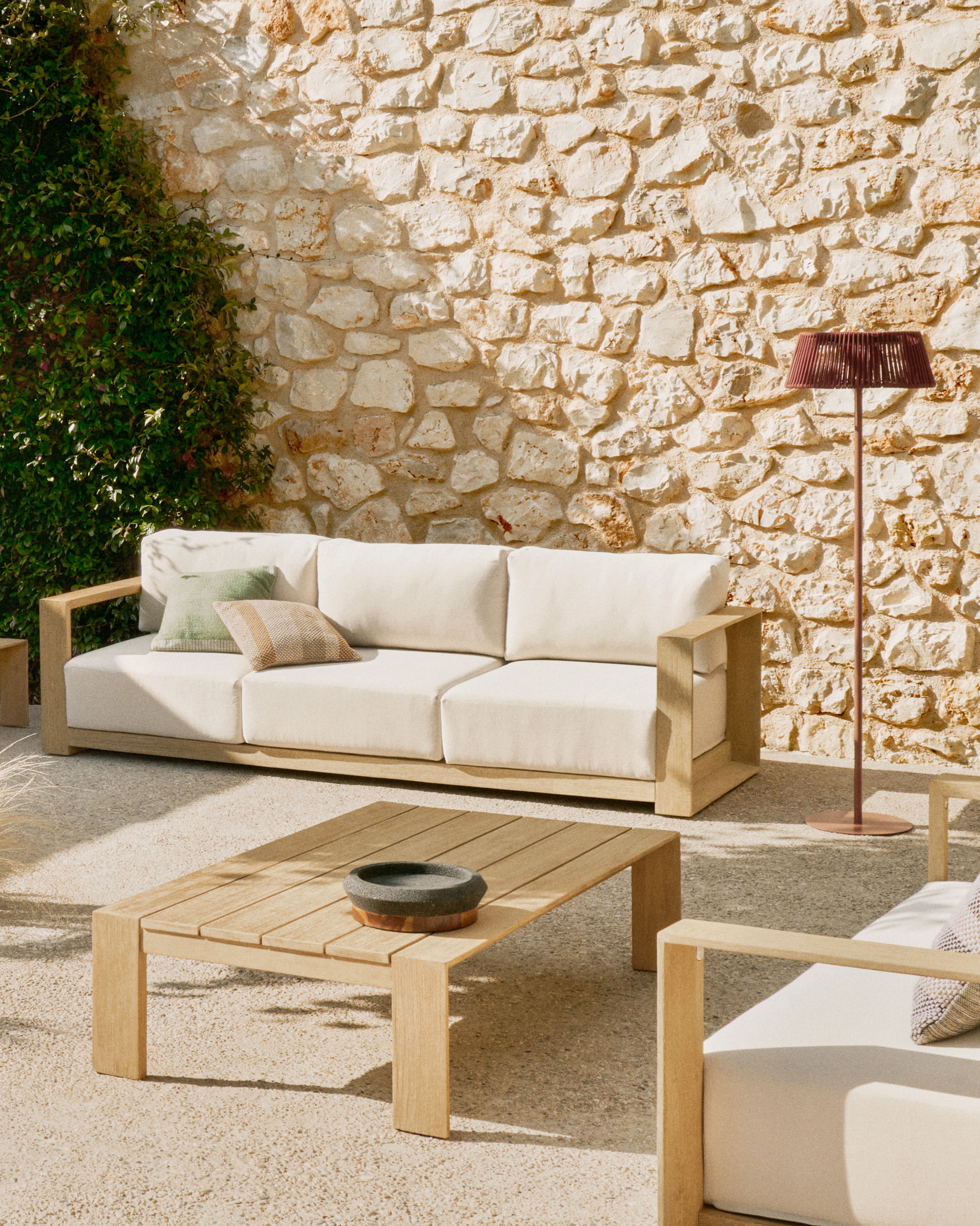Kave Home Salontafel 'Ambra' Acaciahout, 140 x 82cm