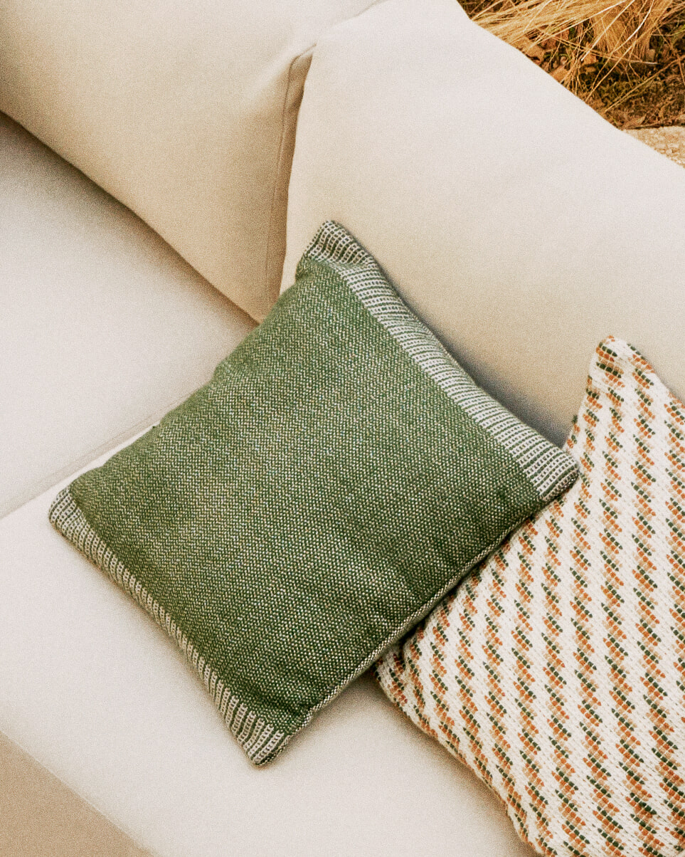 Kave Home 5-zits Loungebank 'Ambra' Acaciahout