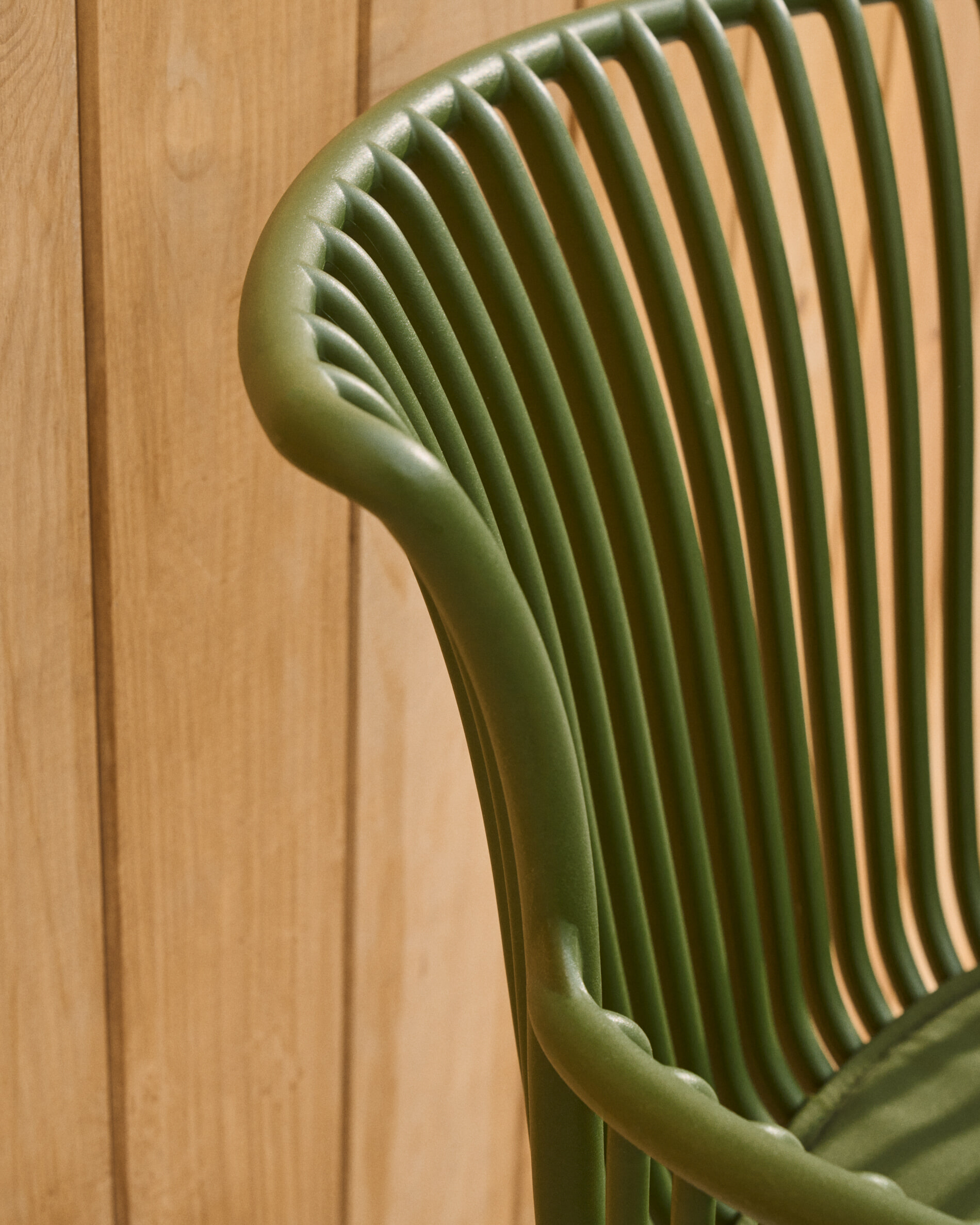 Kave Home Tuinstoel 'Surpika' Kunststof, kleur Groen