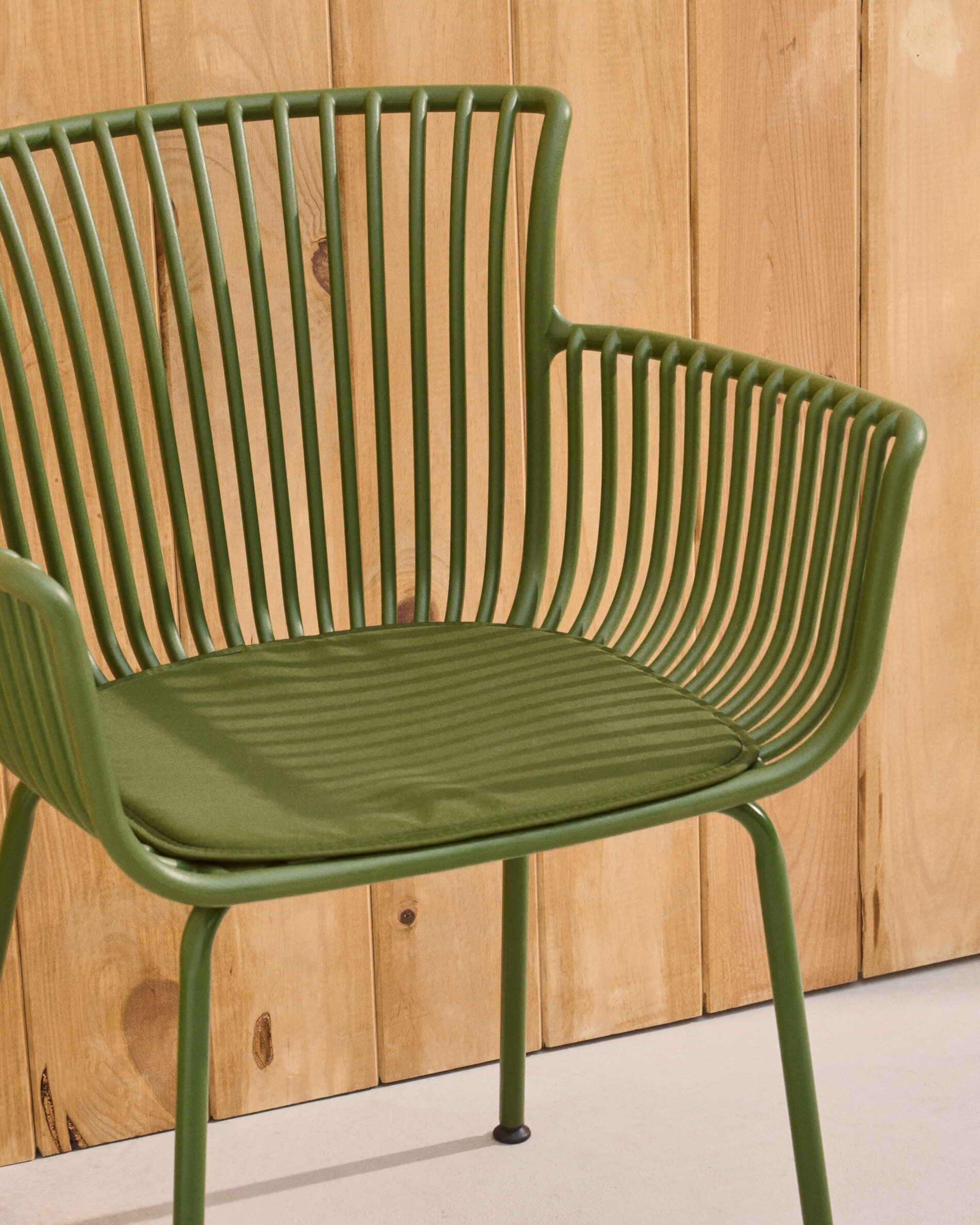 Kave Home Tuinstoel 'Surpika' Kunststof, kleur Groen