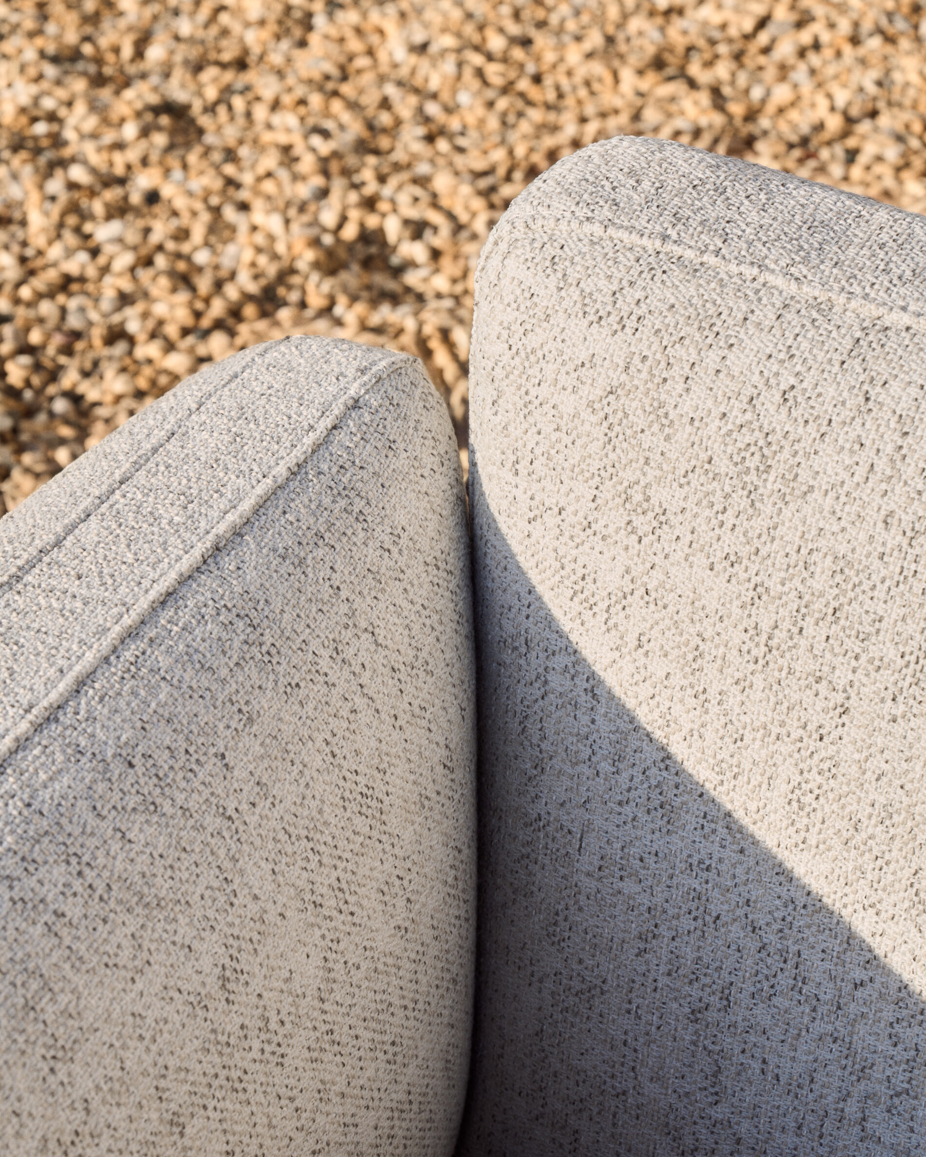 Kave Home Loungeset 'Sorells' Met 5-zits hoekbank en tafels, kleur Beige