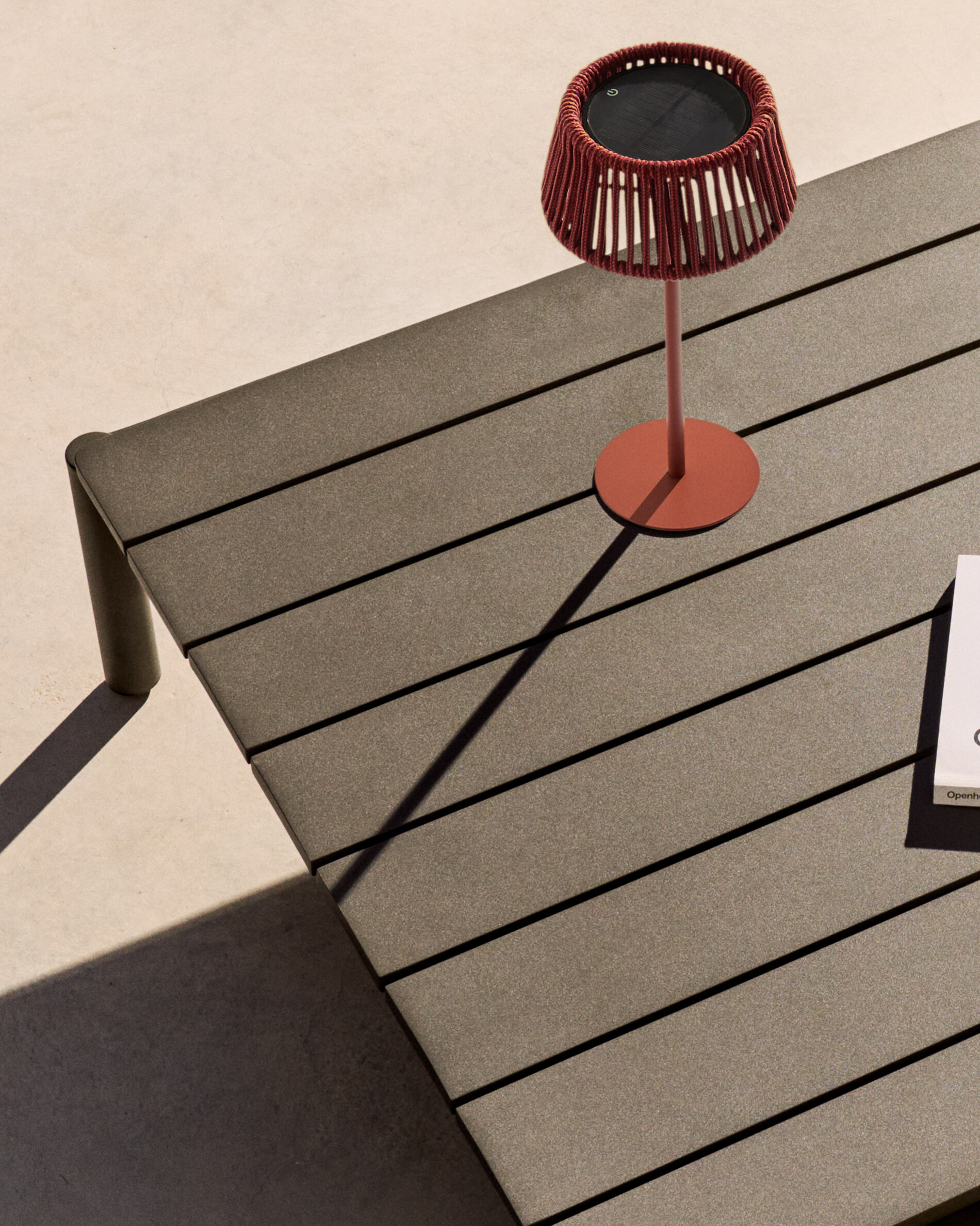 Kave Home Outdoor Salontafel 'Sorells' 91 x 57cm, kleur Donkergroen