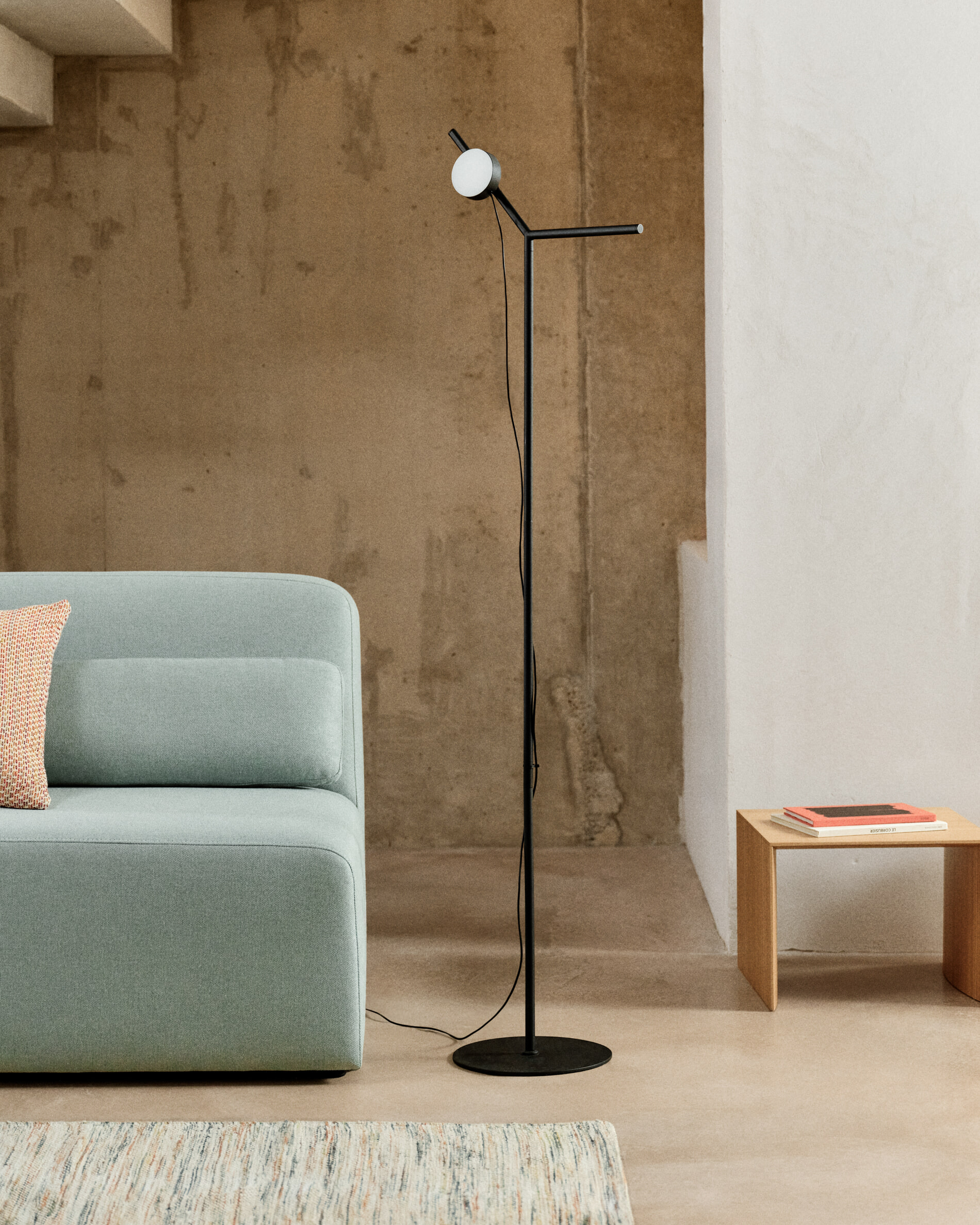 Kave Home Bijzettafel 'Litto' Eiken, Set van 3 stuks, kleur Naturel