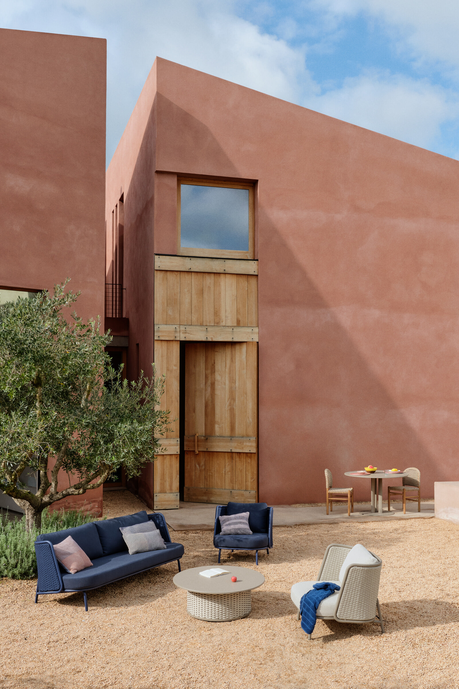 Kave Home Outdoor Fauteuil 'Sedalis' Touw, kleur Taupe