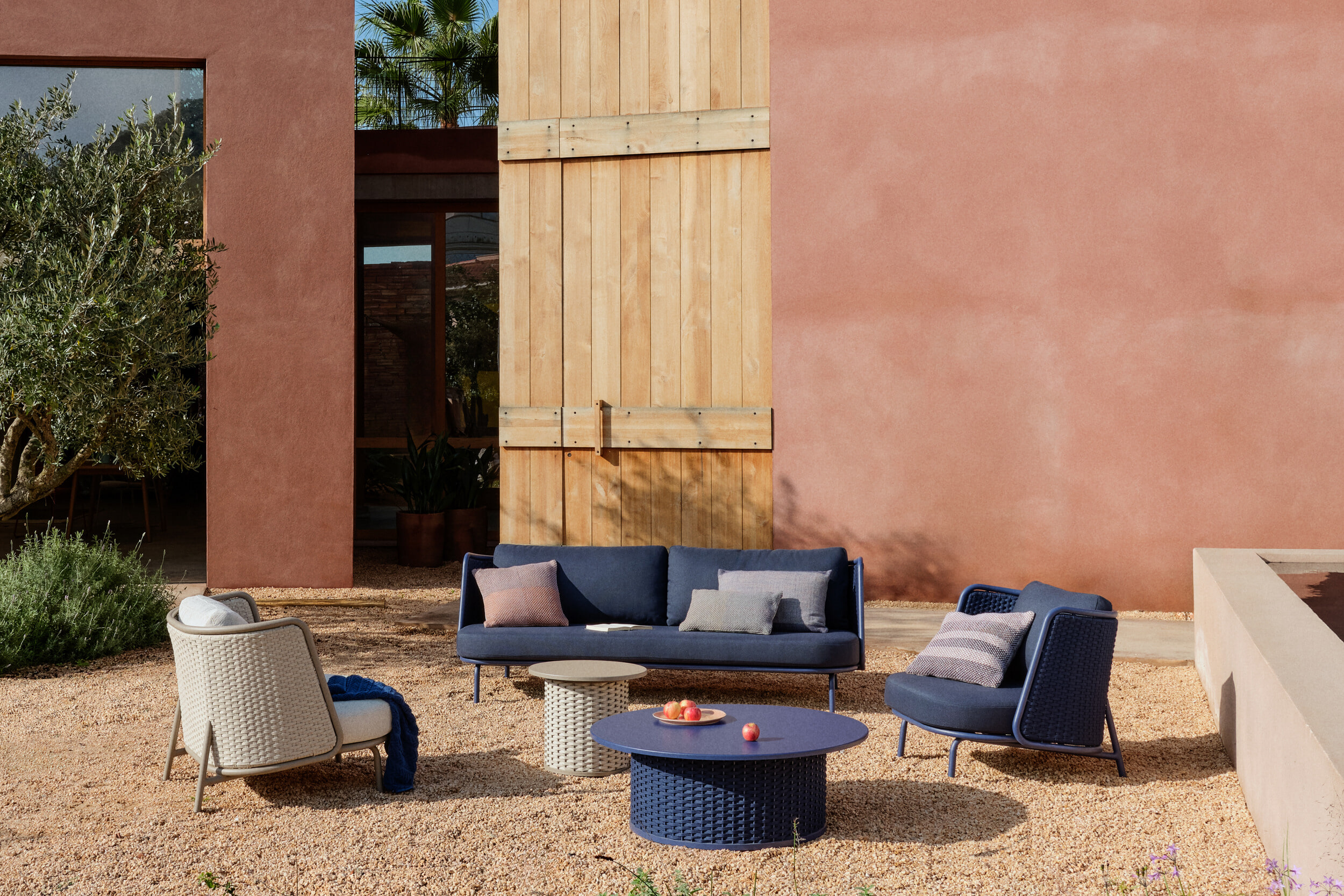 Kave Home Outdoor Fauteuil 'Sedalis' Touw, kleur Taupe