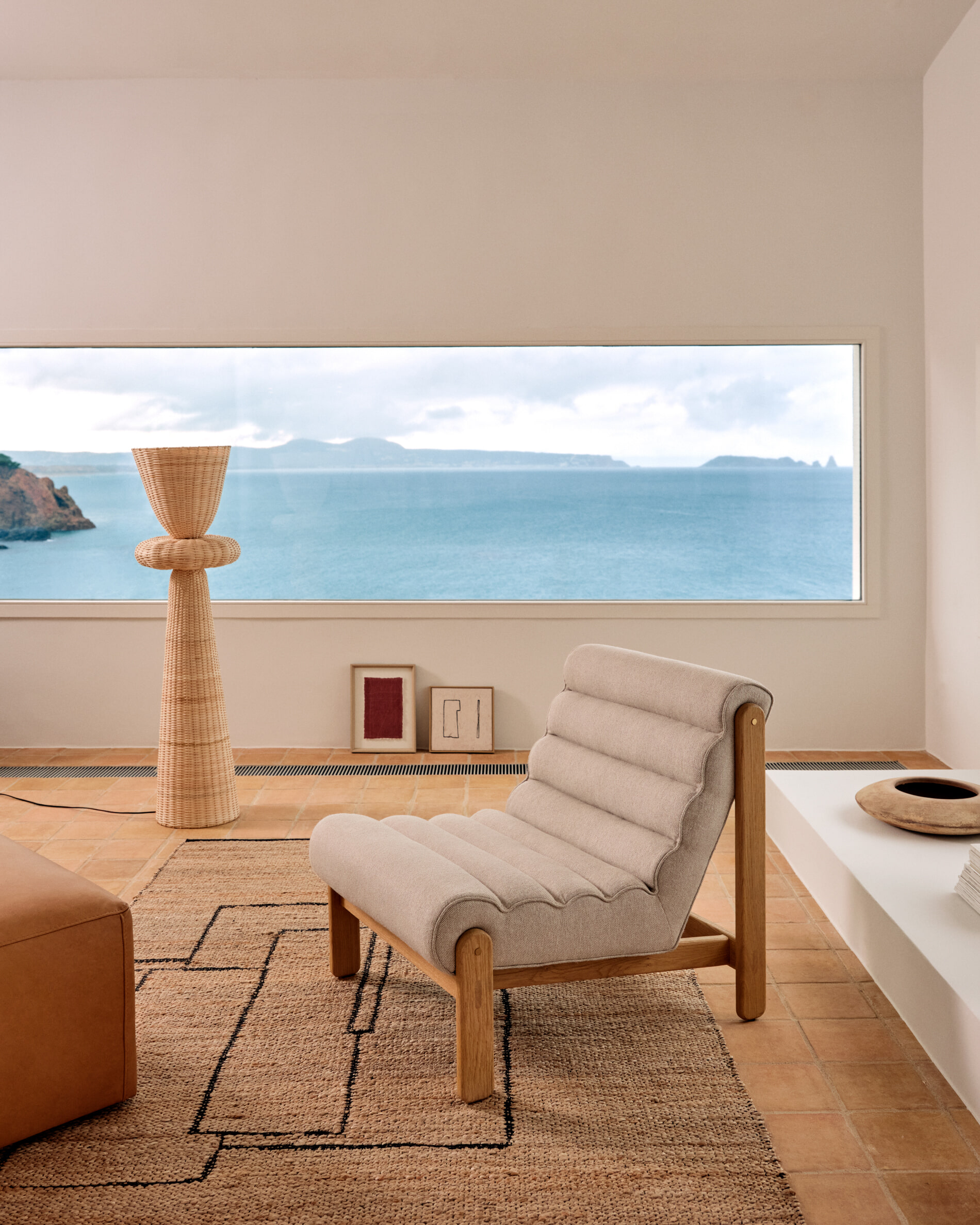 Kave Home Vloerlamp 'Neuda' Rotan
