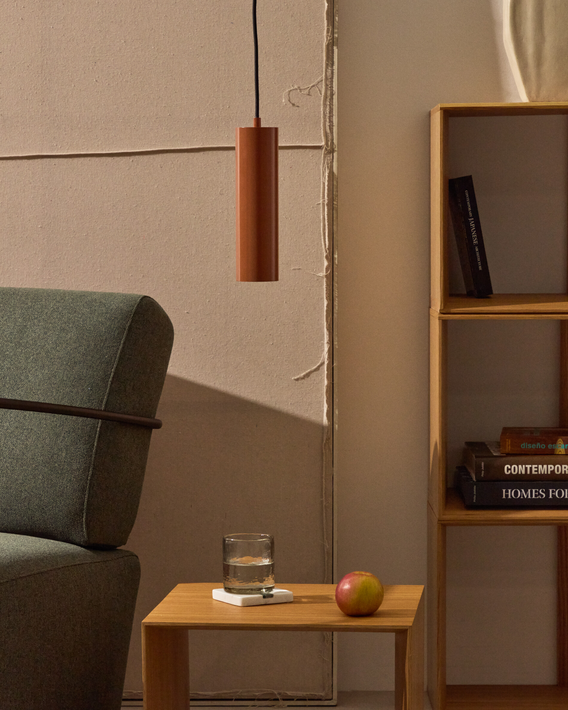 Kave Home Hanglamp 'Andia' kleur Terracotta