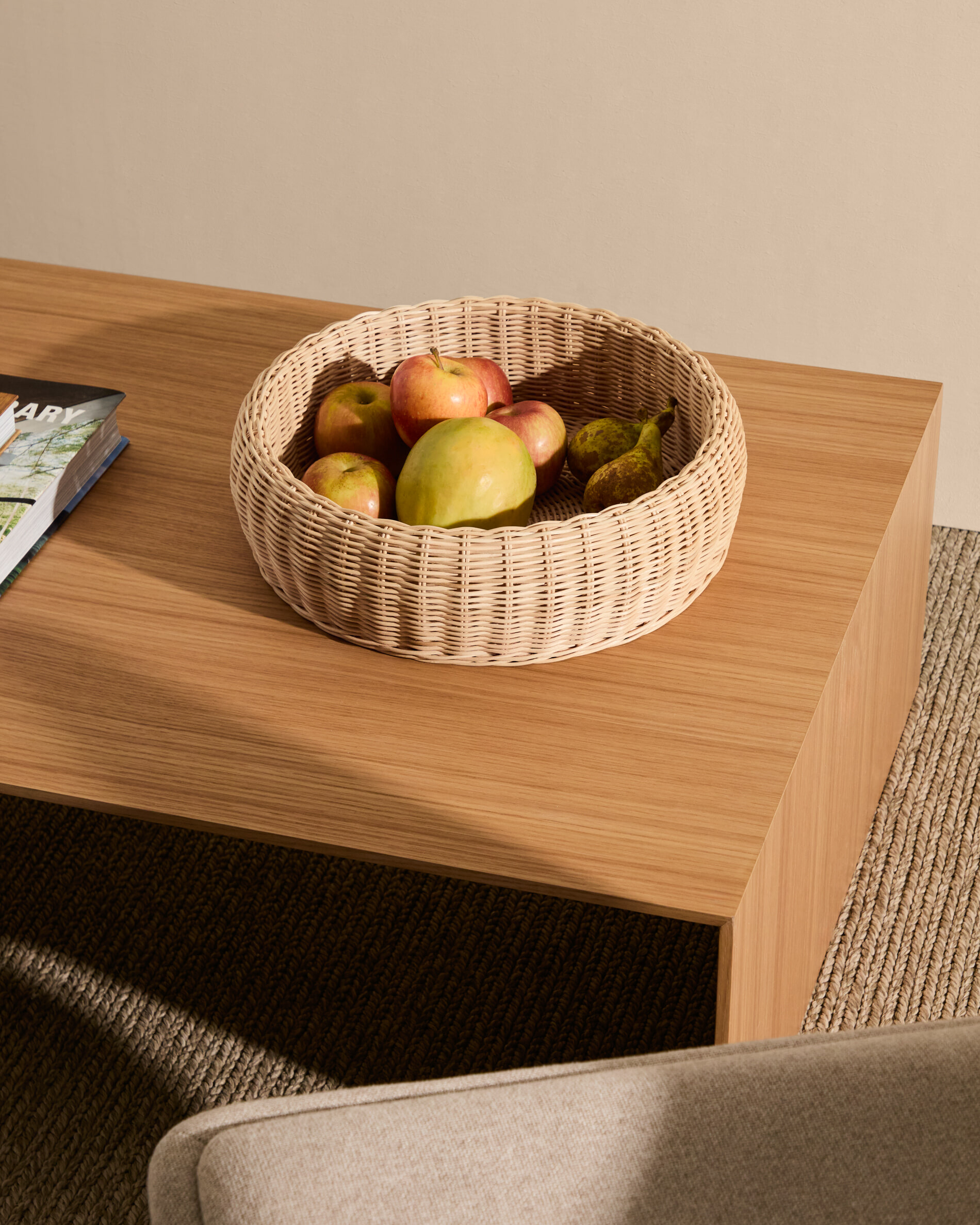 Kave Home Mand 'Zilna' Rotan, 38cm