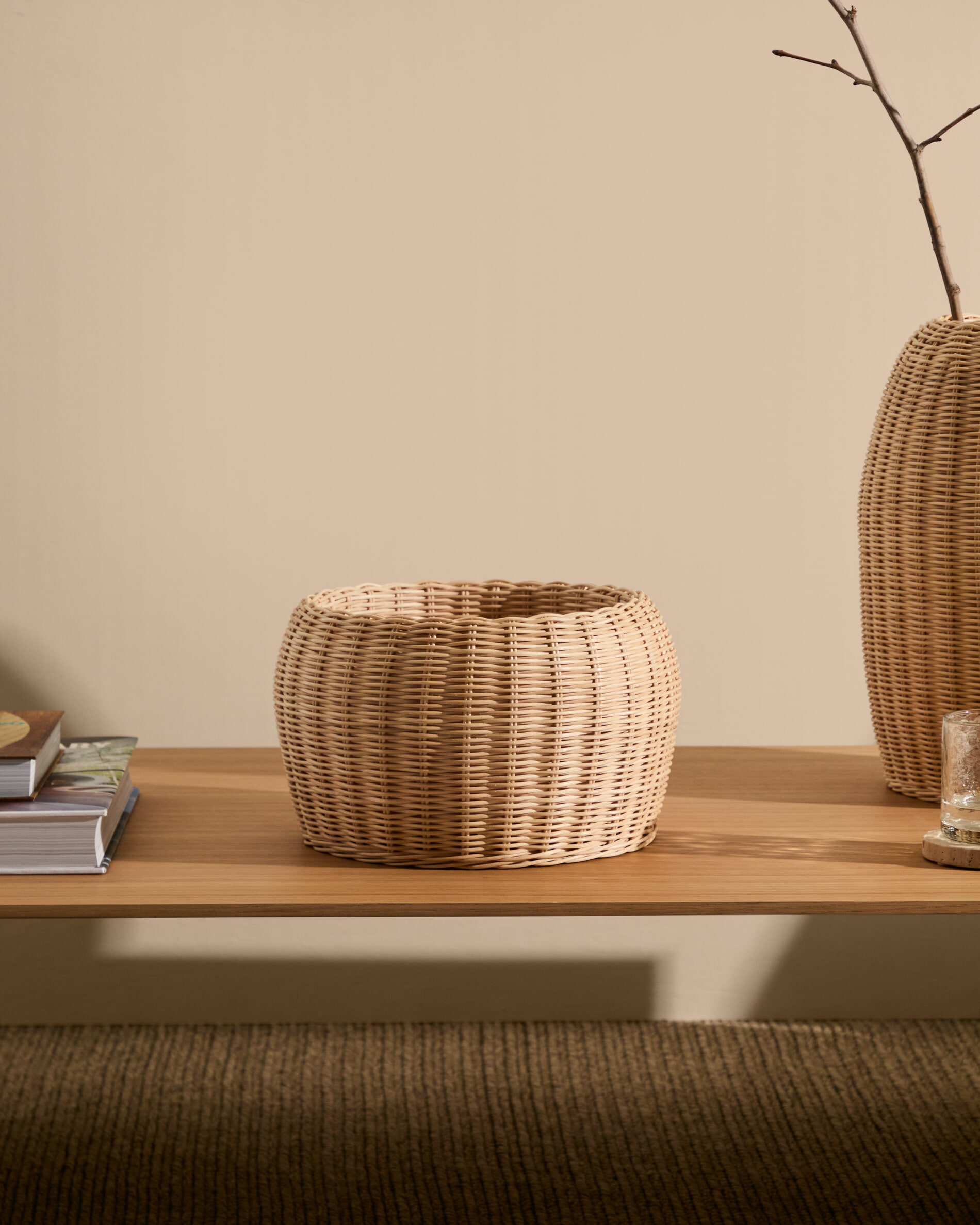 Kave Home Mand 'Zilna' Rotan, 31cm
