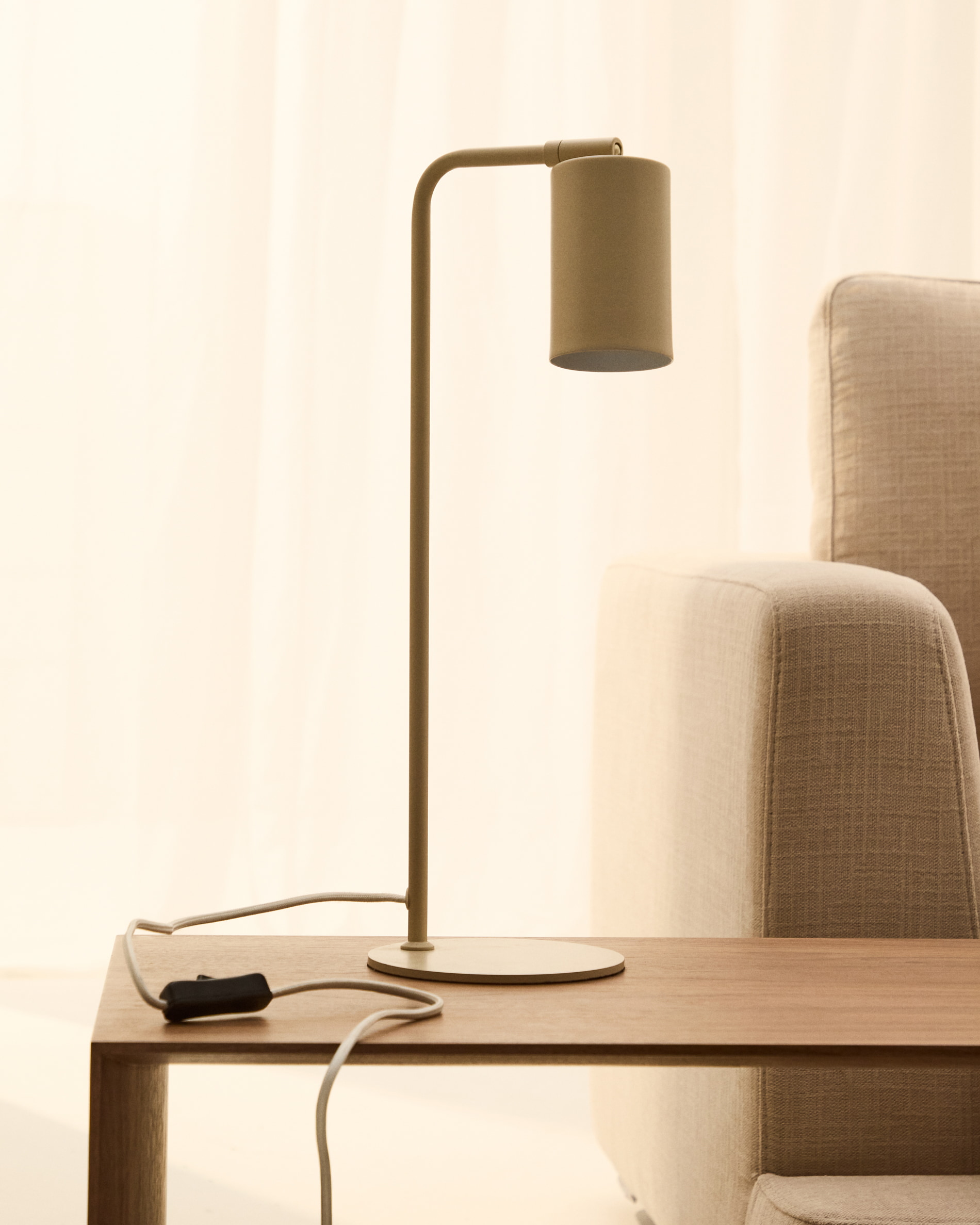 Kave Home Tafellamp 'Manie' kleur Beige