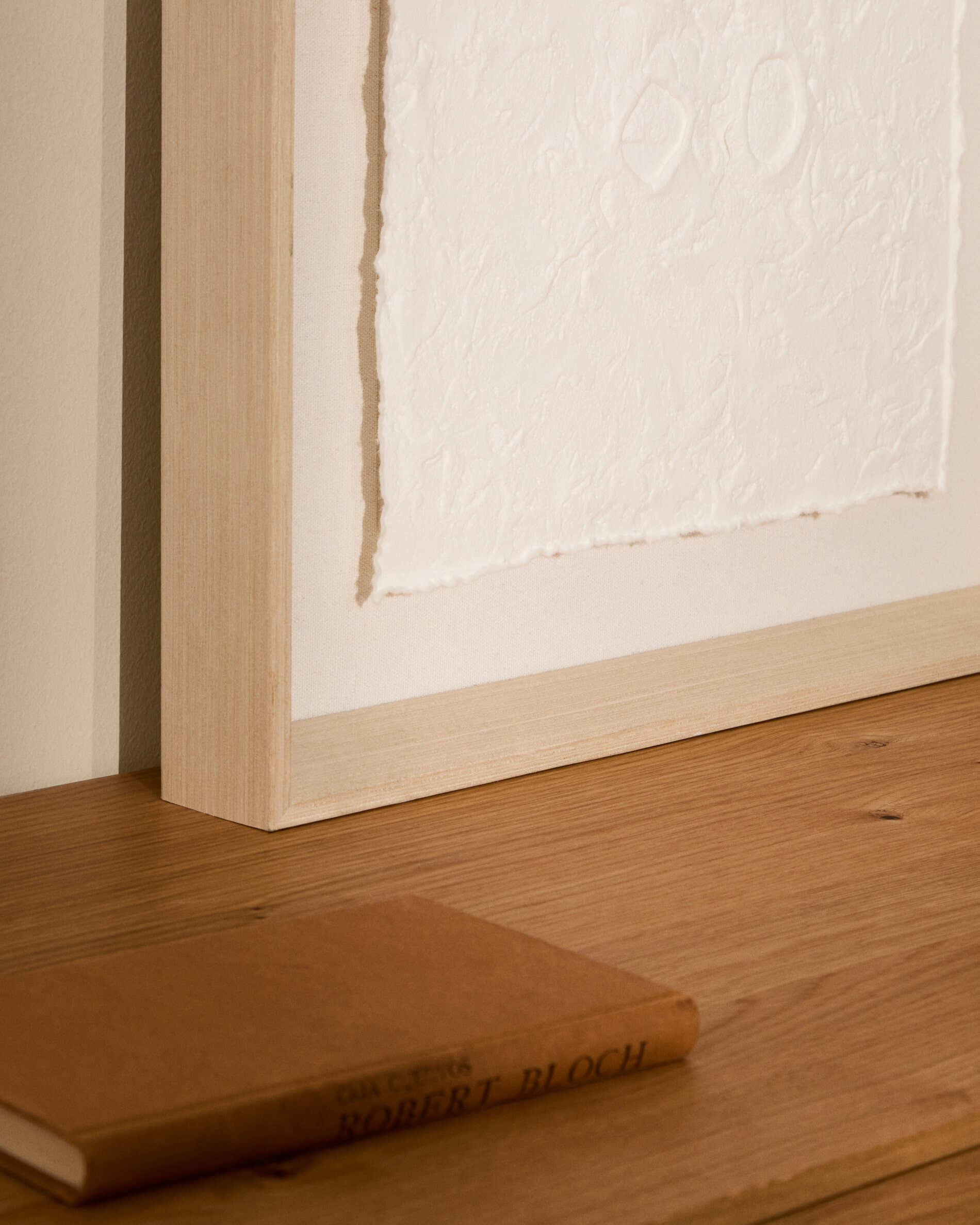 Kave Home Schilderij 'Olvin' Gerecycled papier, 93 x 43cm