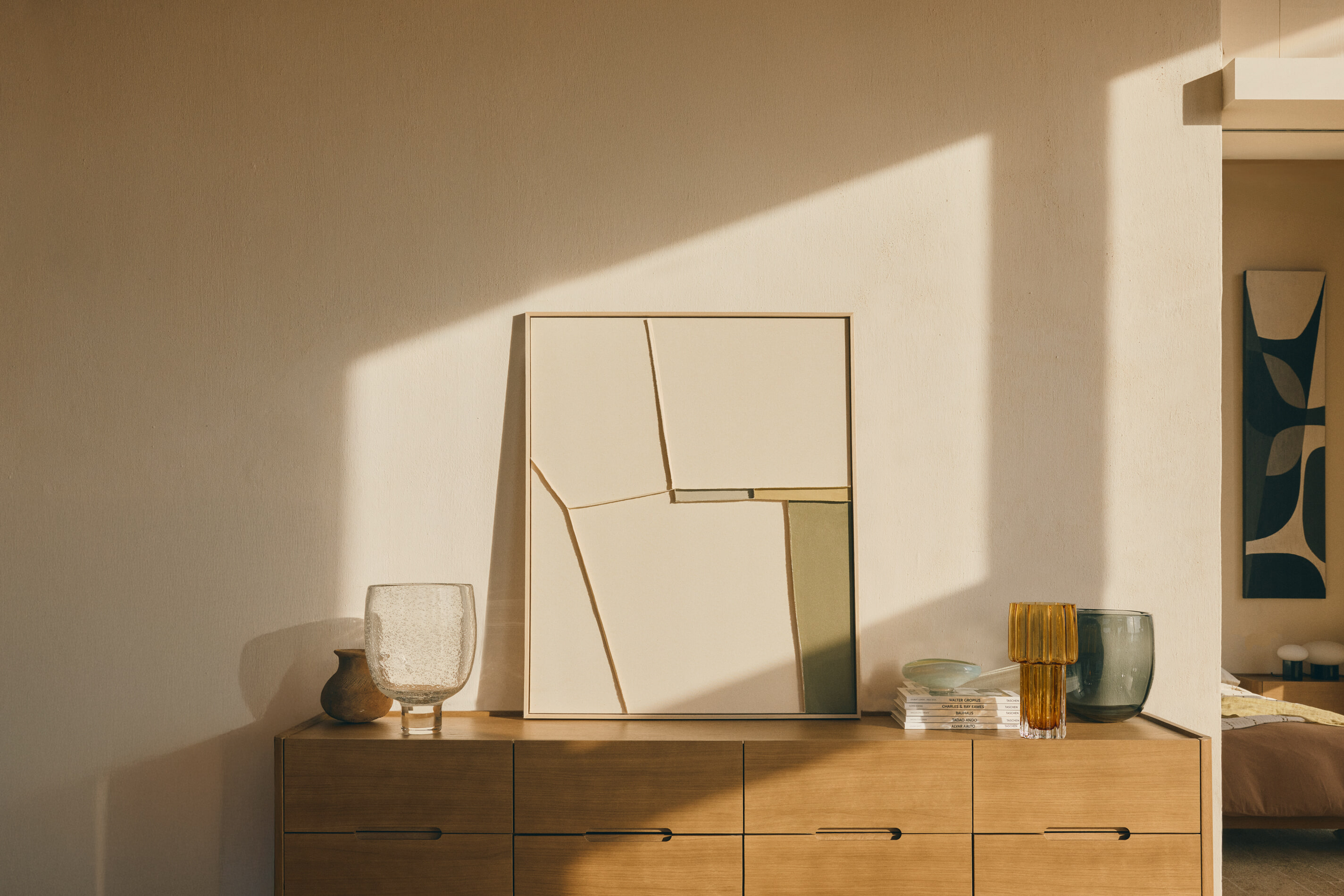 Kave Home Schilderij 'Deravia' 100 x 80cm