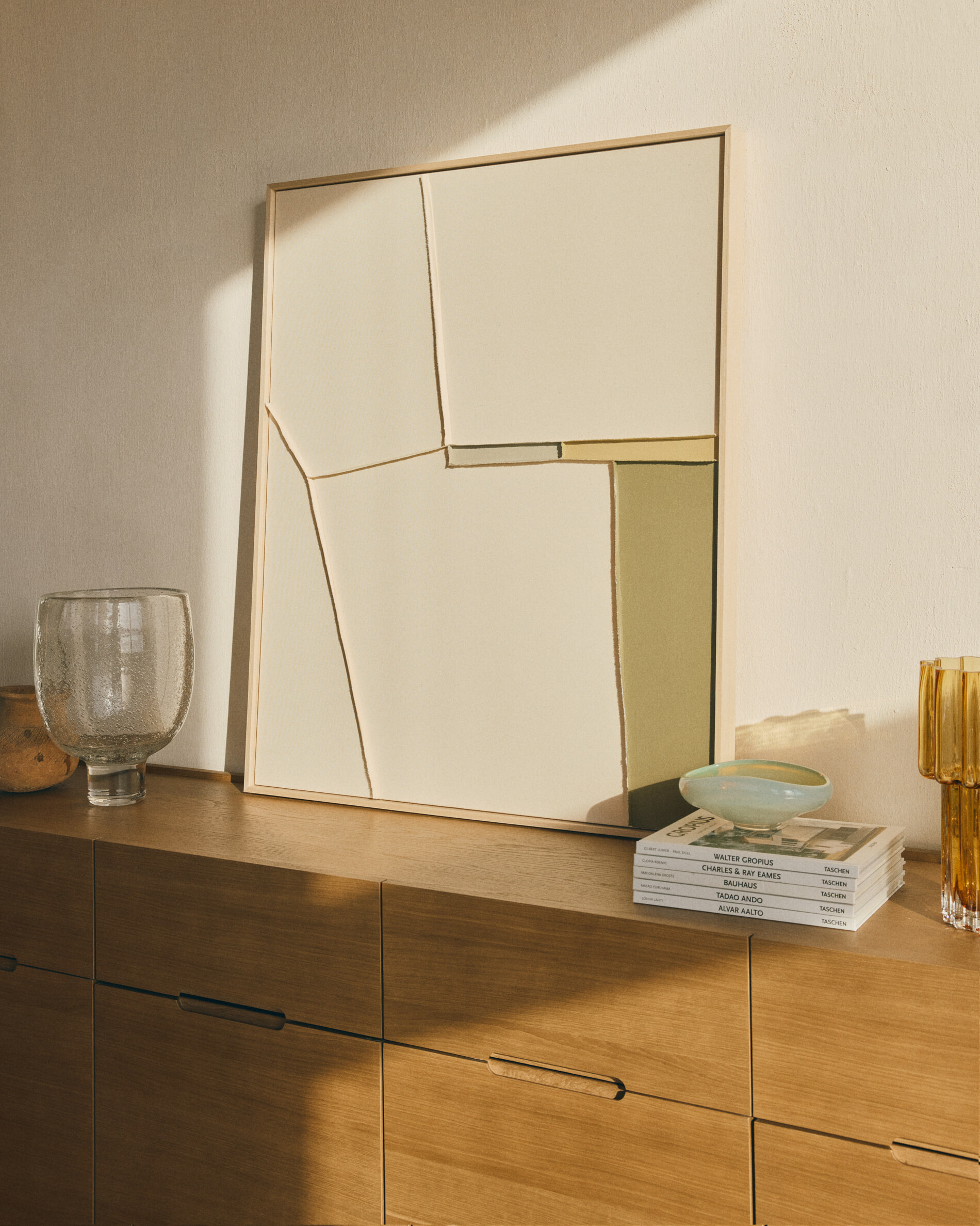 Kave Home Schilderij 'Deravia' 100 x 80cm