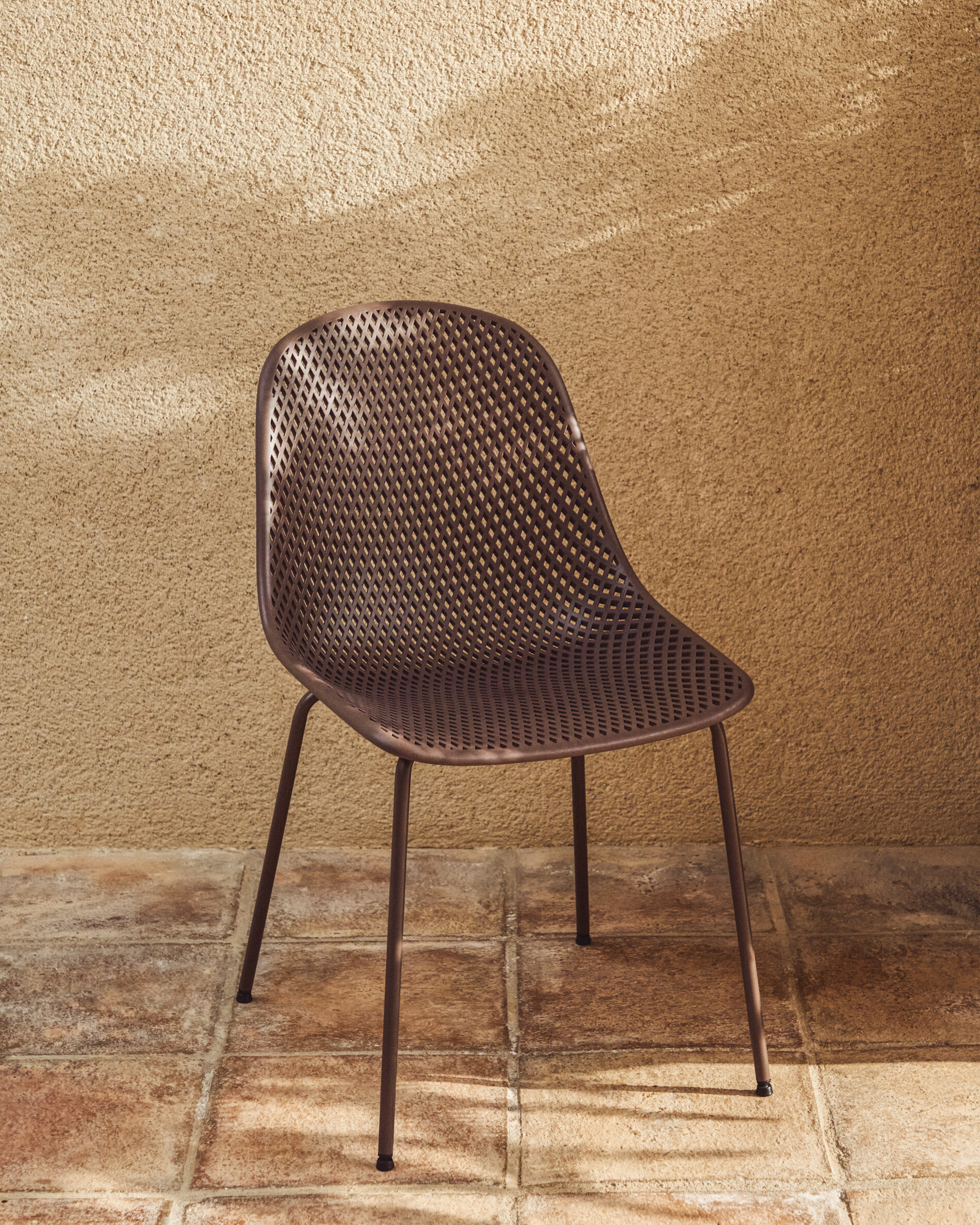 Kave Home Tuinstoel 'Quinby' kleur Bruin