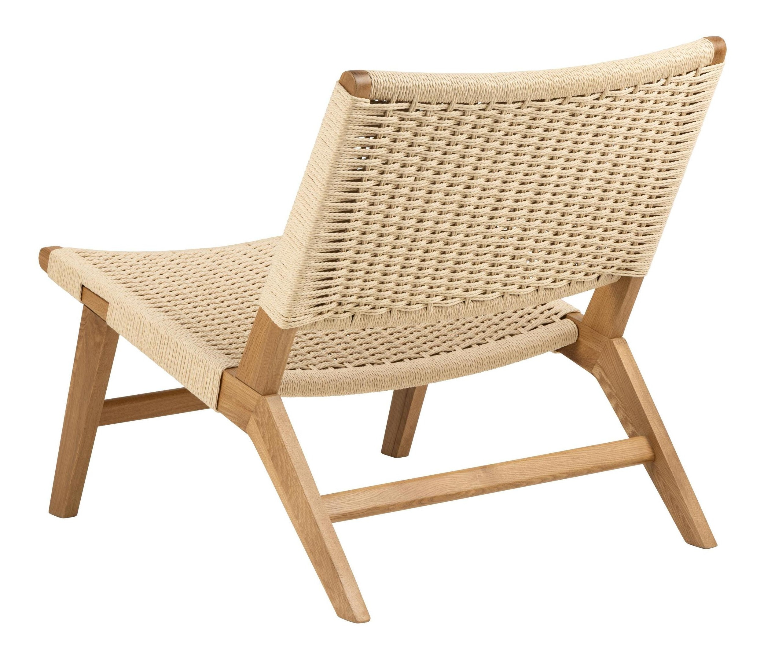 Bendt Fauteuil 'Rodrigues' Eiken / Gevlochten touw
