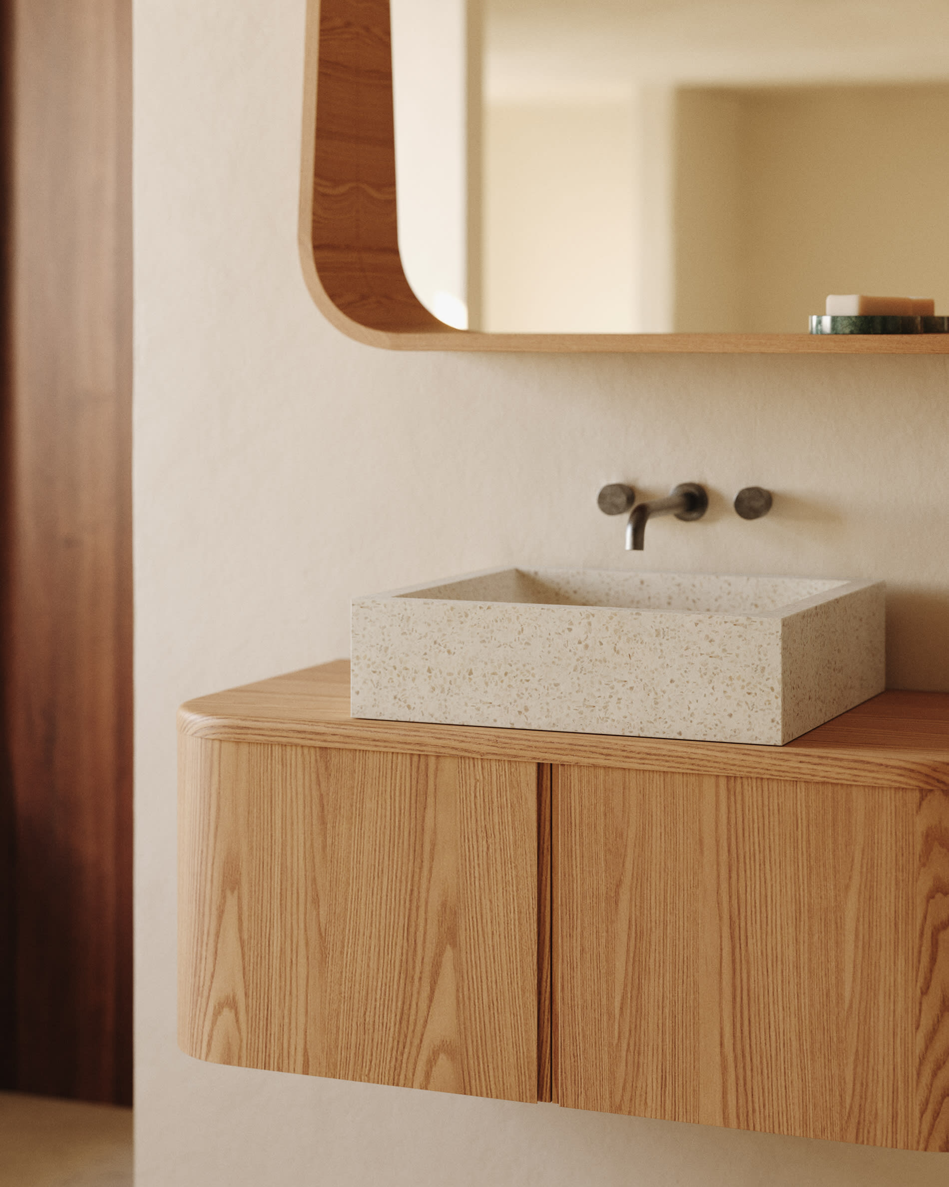 Kave Home Spiegel 'Salaya' Essen, 60 x 90cm