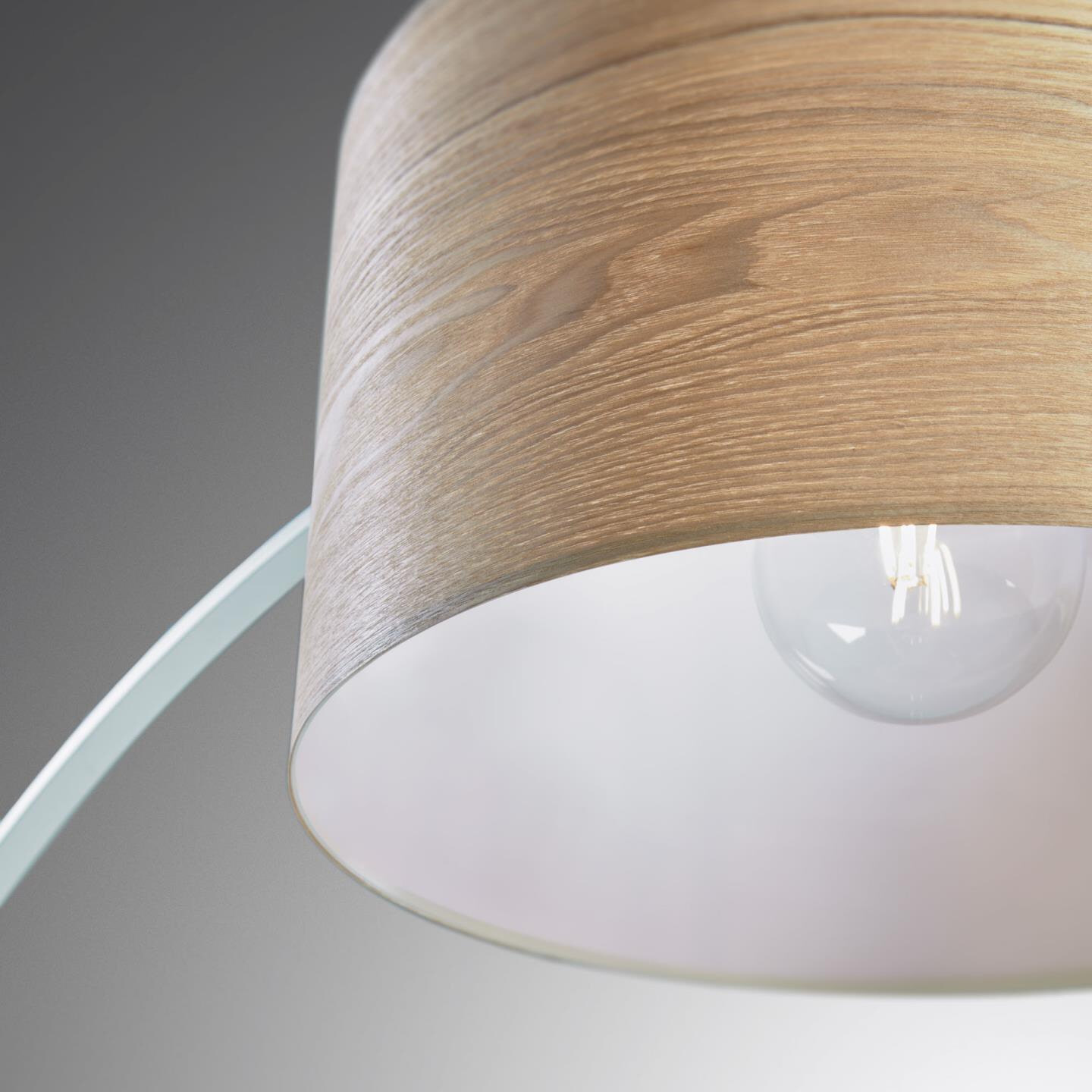 Kave Home Vloerlamp 'Juhe' kleur Naturel