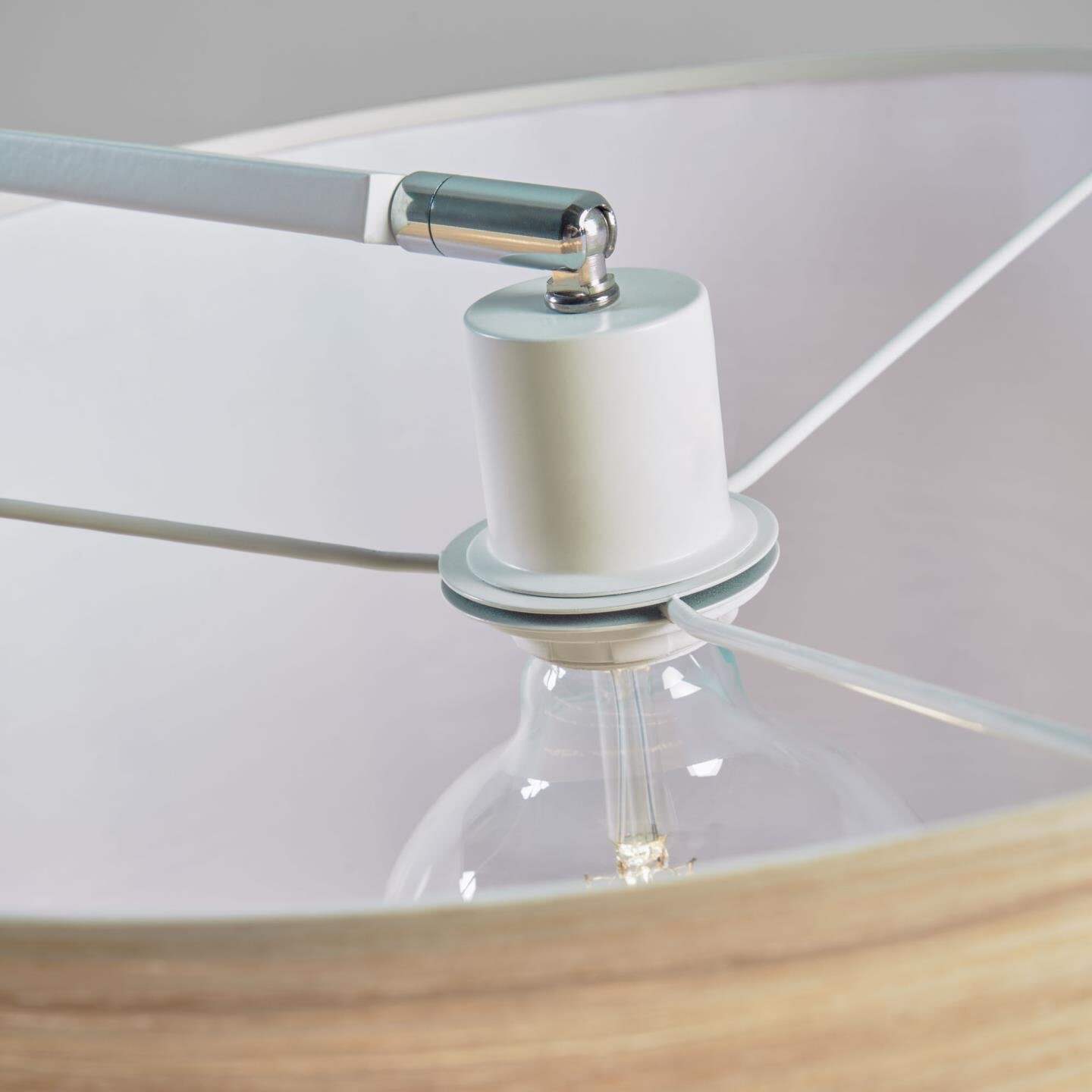 Kave Home Vloerlamp 'Juhe' kleur Naturel