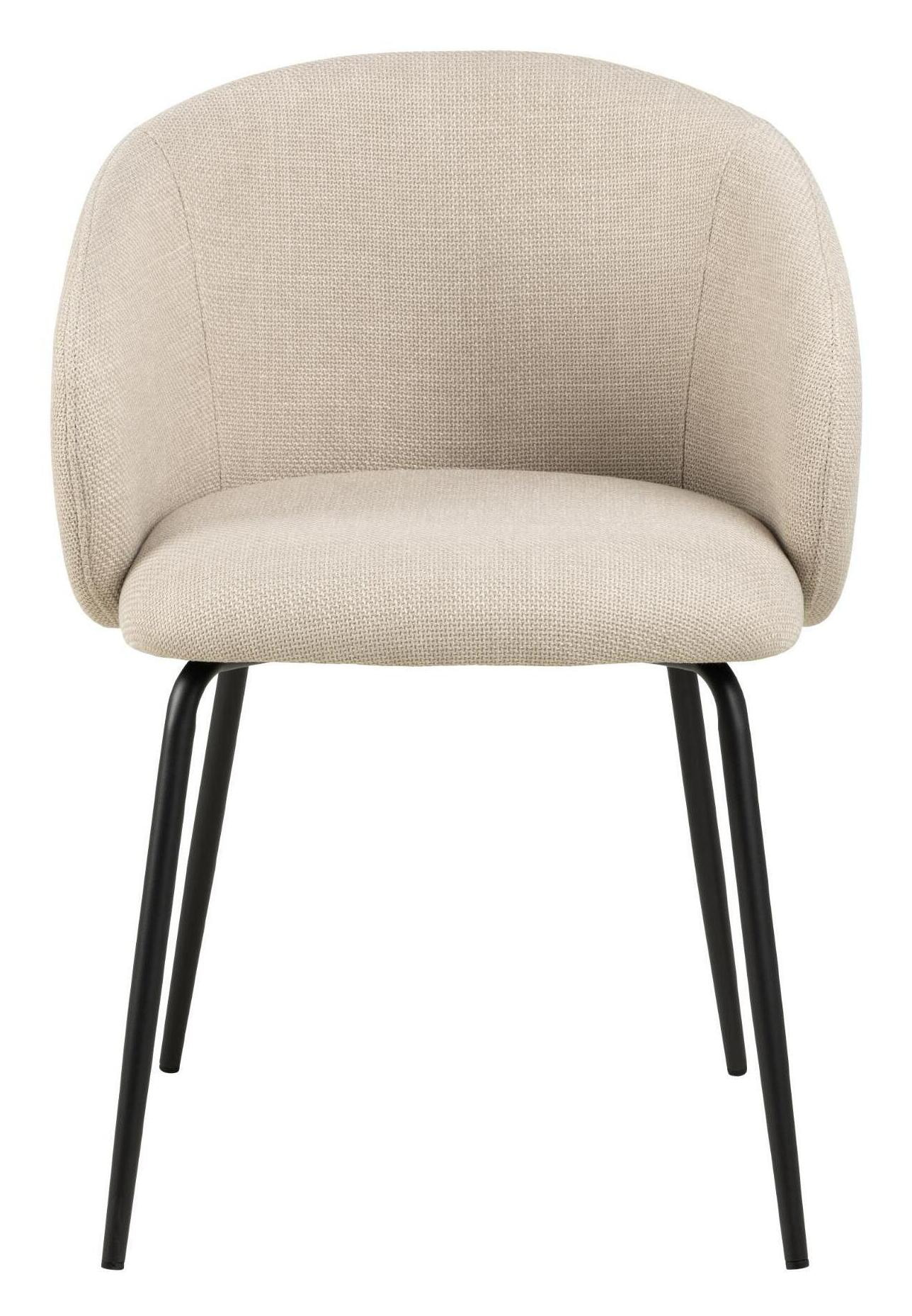 Bendt Eetkamerstoel 'Cristi' Structuurstof, kleur Beige