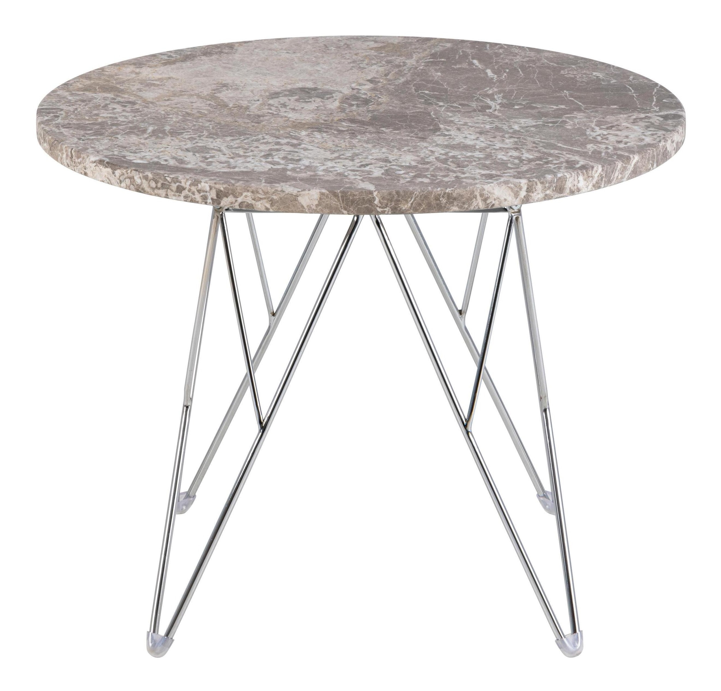 Bendt Ronde Bijzettafel 'Nadia' Marmer, 55cm