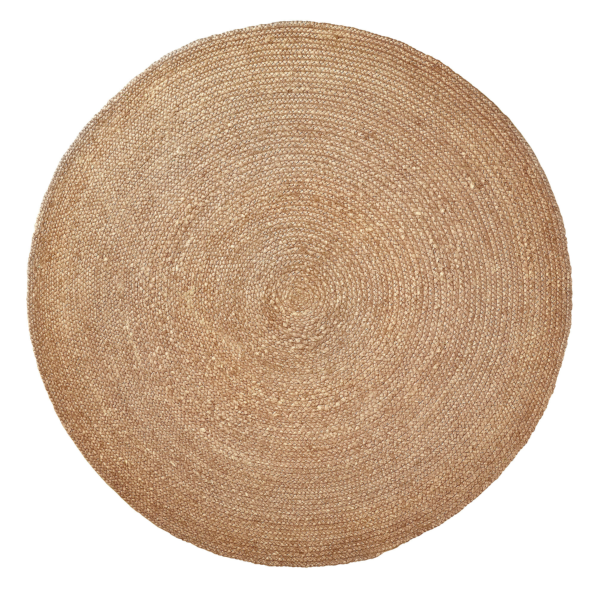 Kave Home Vloerkleed 'Doc' 150 x 150cm, kleur Naturel Kave Home Vloerkleed 'Doc' 150 x 150cm, kleur Naturel